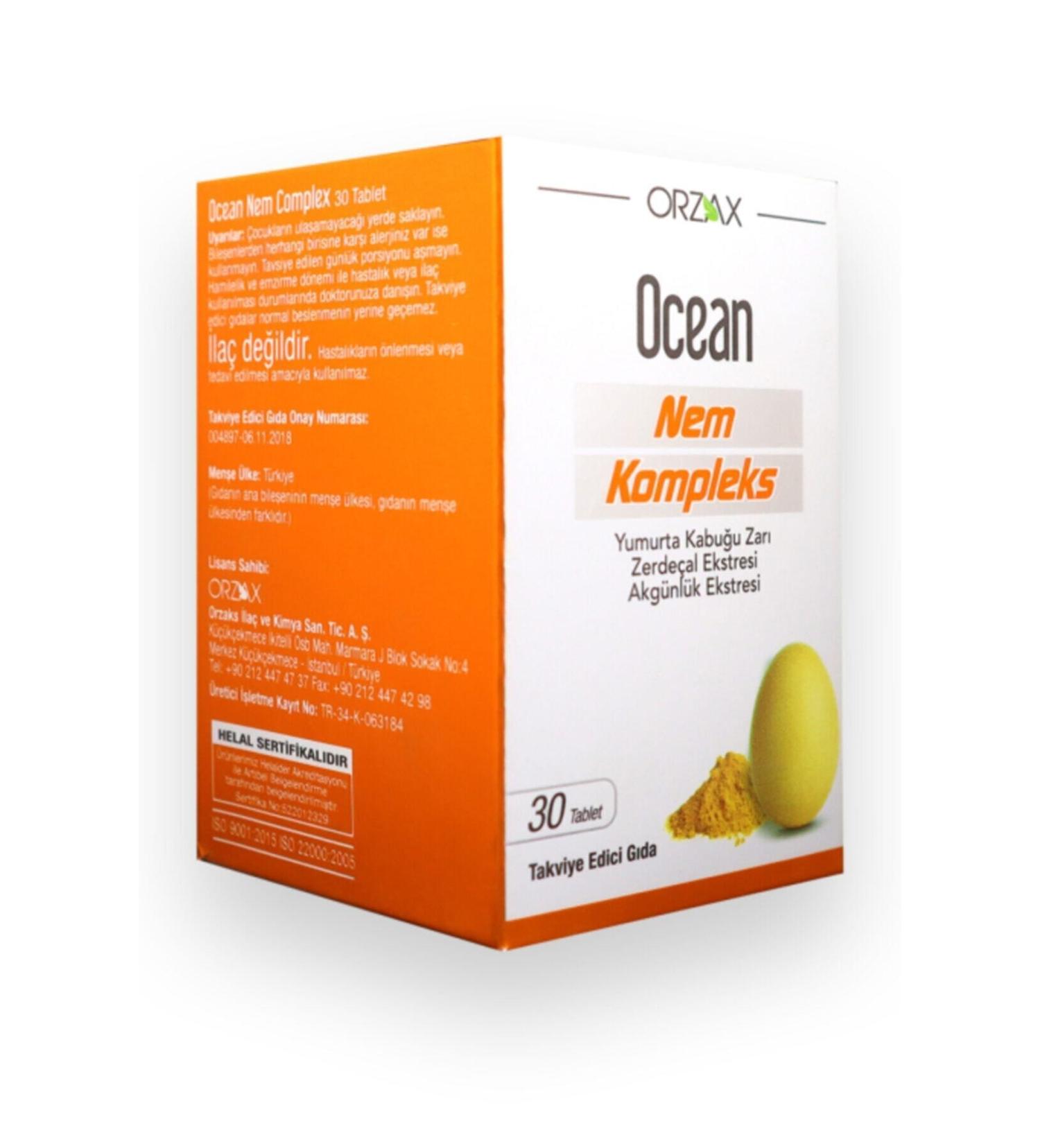 Ocean Moisture Complex 30 Tablets - Buy Online on GoSupps.com