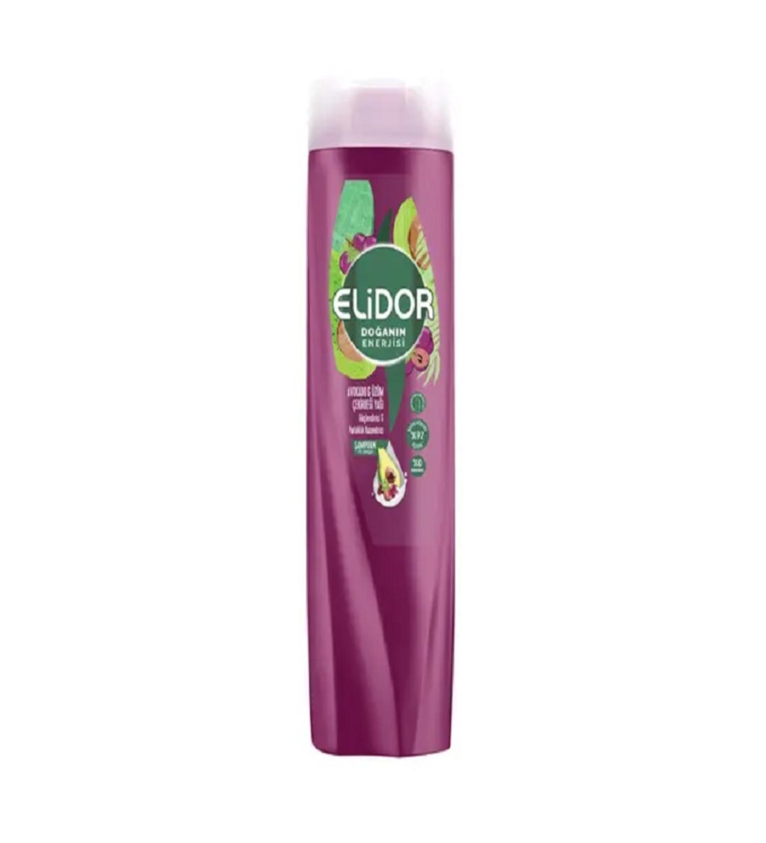 Elidor Avocado and Grape Seed Oil Shampoo 200 ml