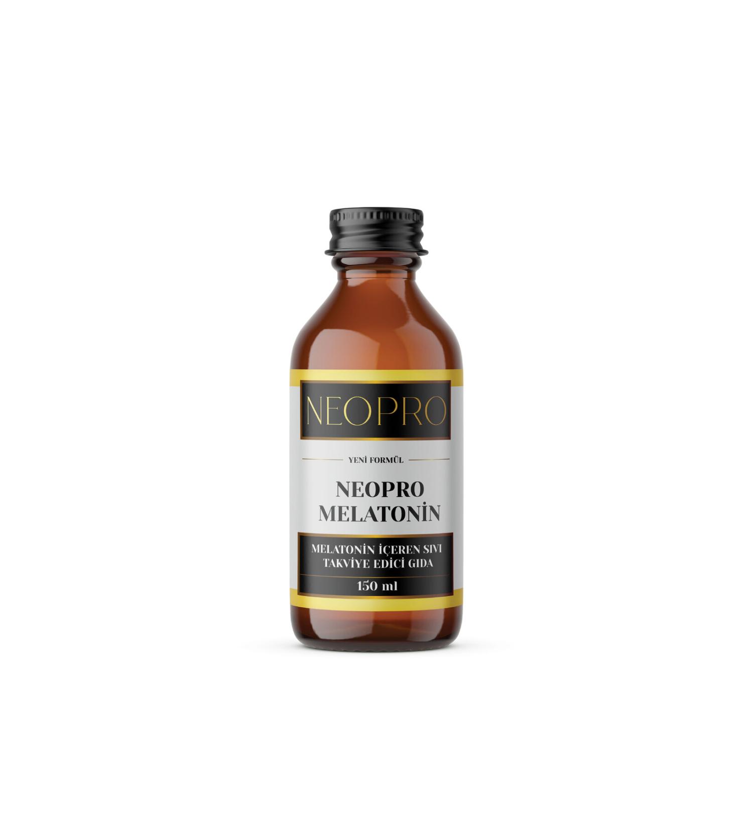 NEOPRO Collagen - Melatonin Syrup - Better Sleep Energetic Stress-Free Day - 150ml - Buy Online on GoSupps.com