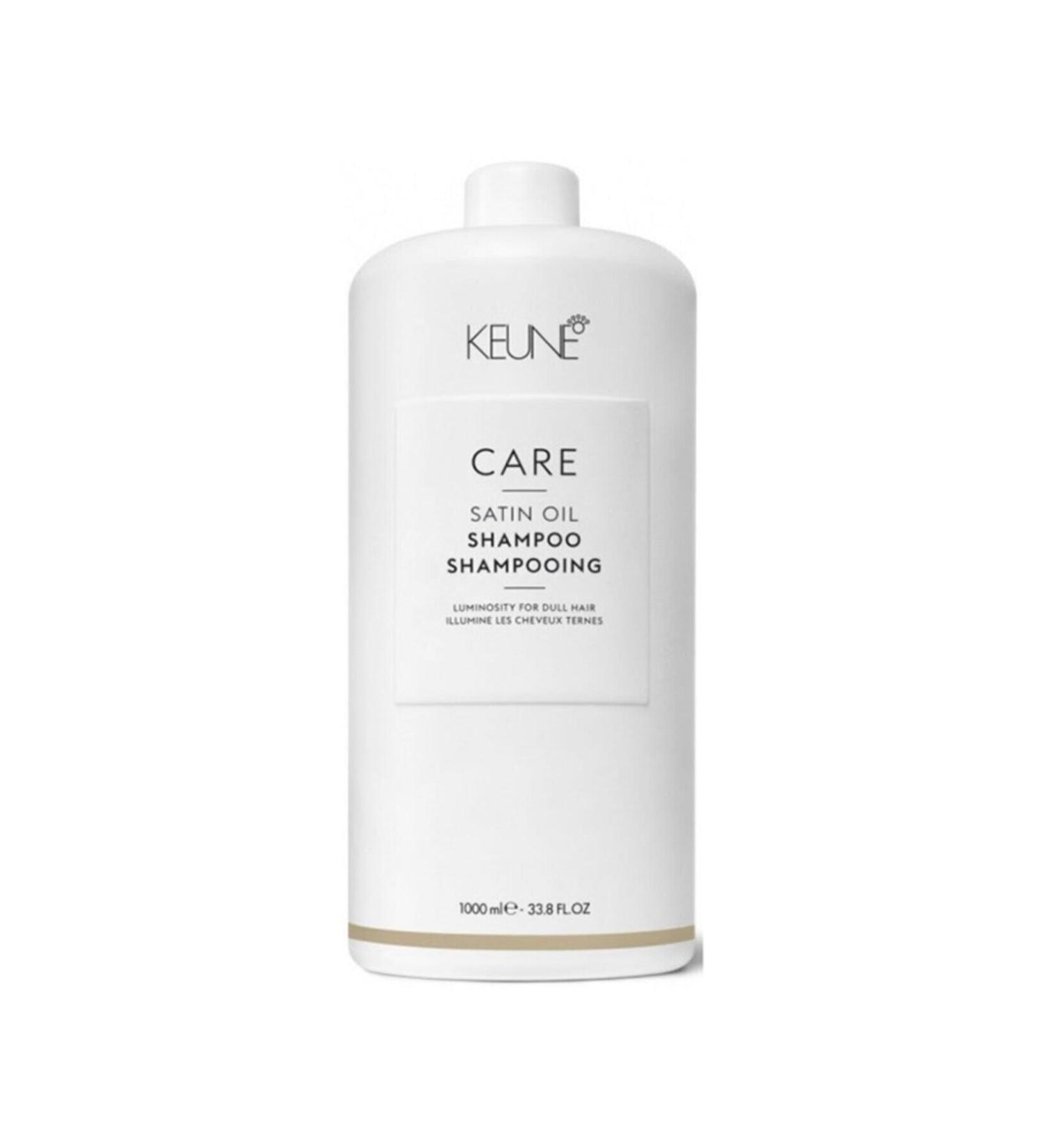 Keune Satin Oil Deep Care Moisturizing and Softening Shampoo 1000 Ml ...08