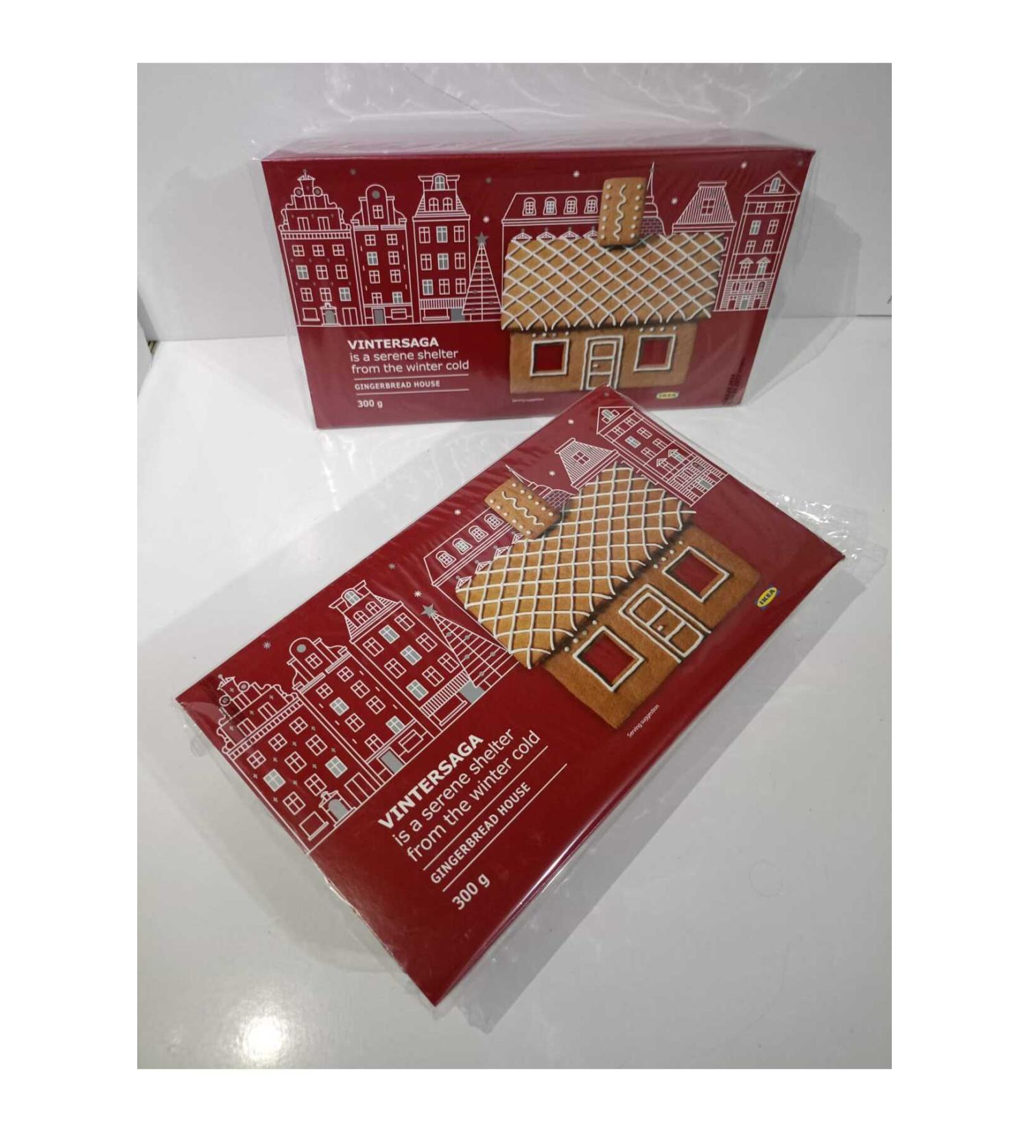 Doruk New Year 2-Piece Big House Shaped Gingerbread Cookies 300 300 gr - Buy Online on GoSupps.com