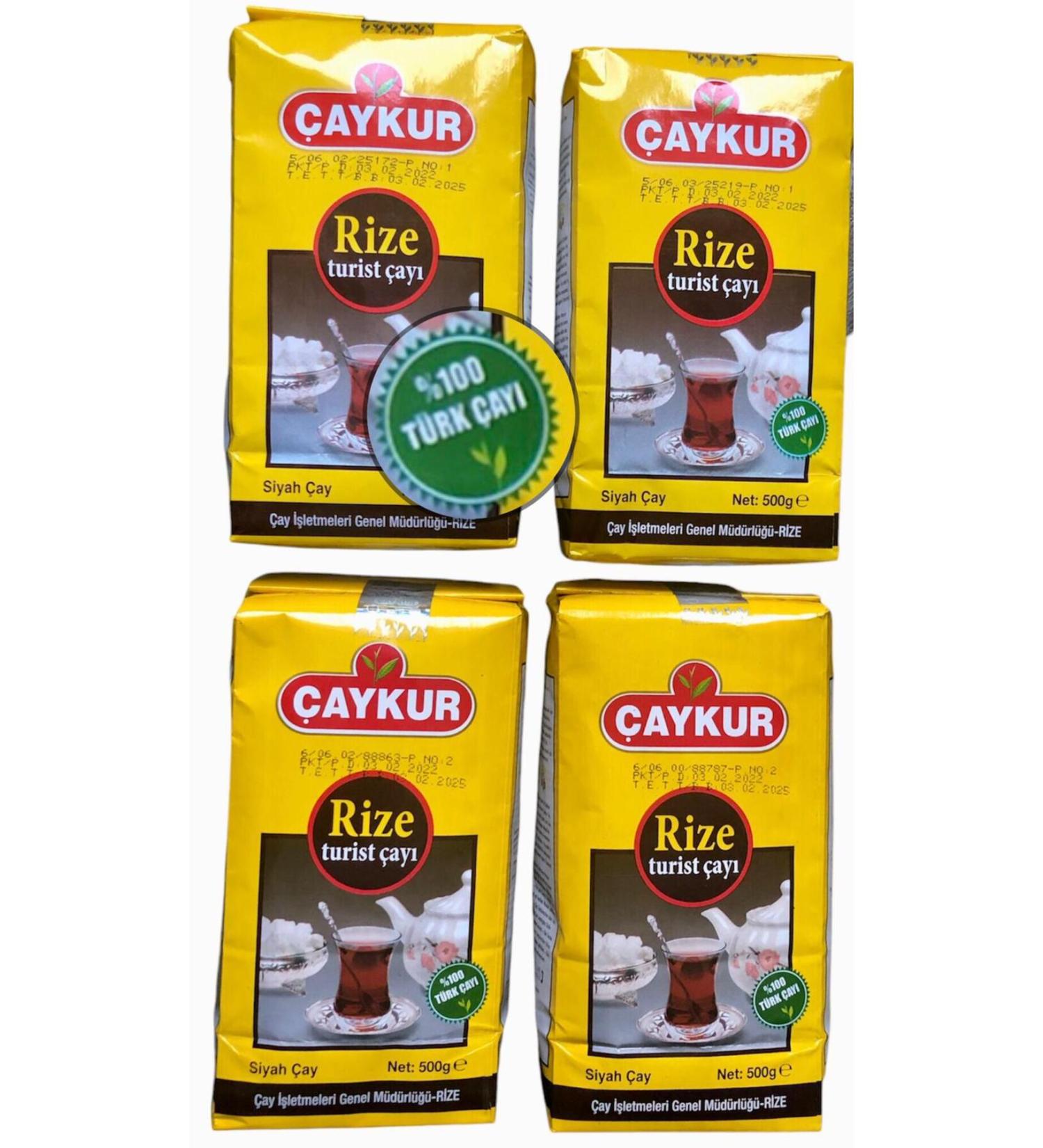 aykur R ZE TOURIST BLACK TEA 500 GR/PACK X 4 PACKS