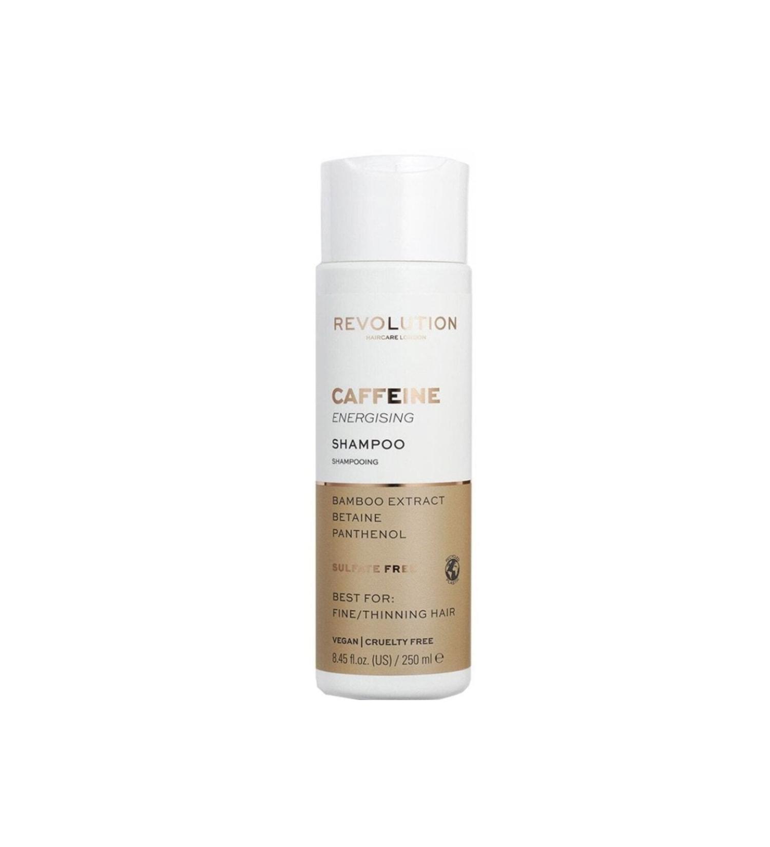 Revolution Haircare Energizing Caffeinated Vegan Shampoo for Fine/Thin Hair 250 ml GK RN226