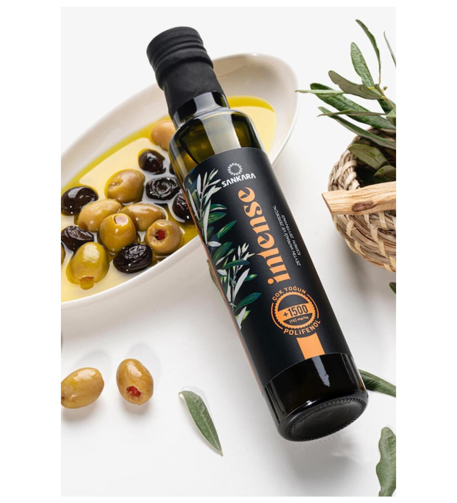 Sankara 1500 Ultra High Polyphenol Intense Olive Oil 250 ml - Buy Online on GoSupps.com