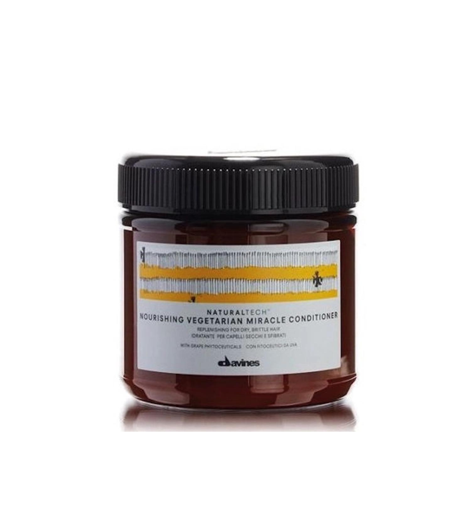 Davines Conditioner - NaturalTech Nourishing Vegetarian Miracle Conditioner 250ml