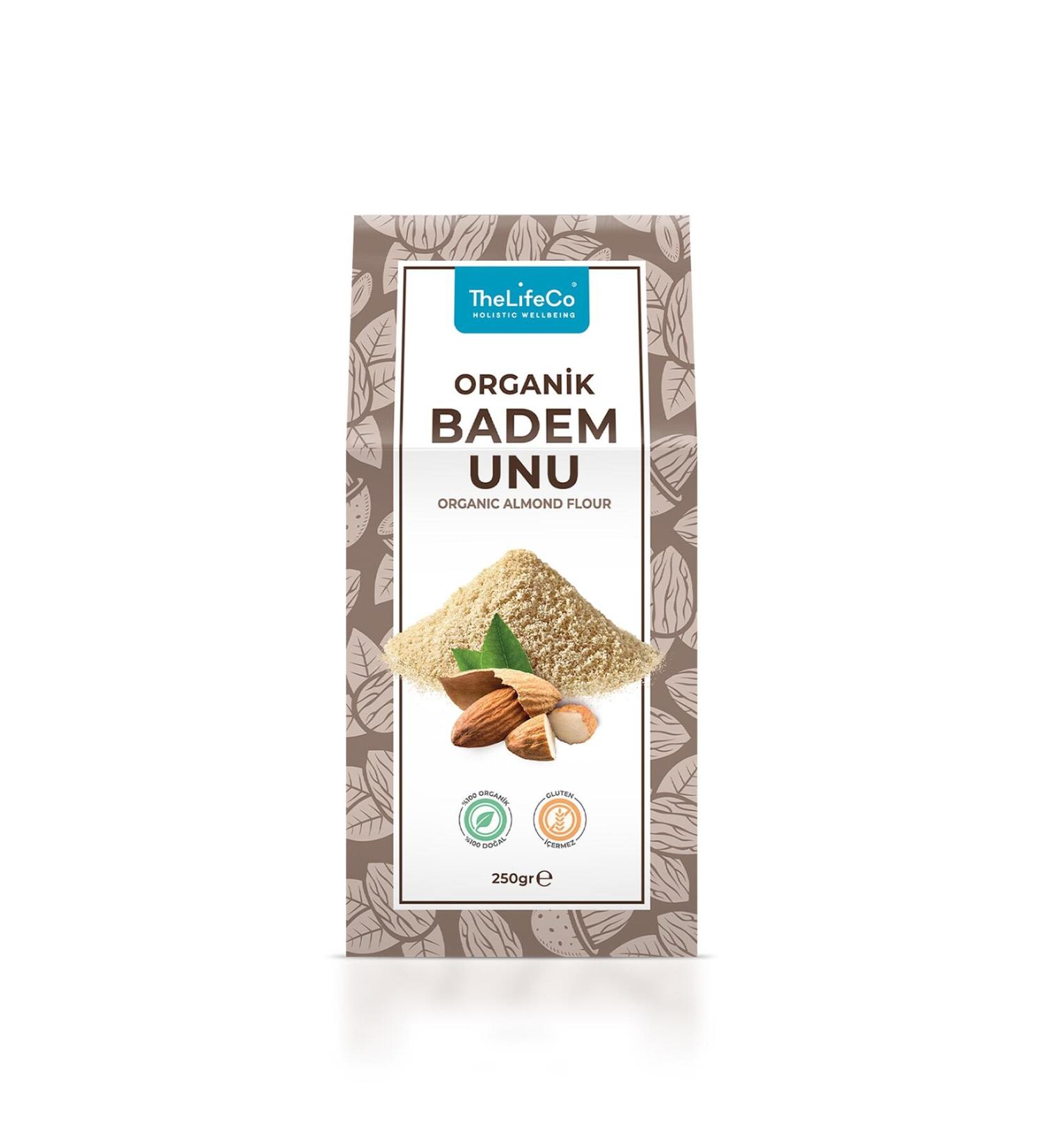 TheLifeCo Organic Almond Flour 250g (GLUTEN-FREE VEGAN) - Buy Online on GoSupps.com