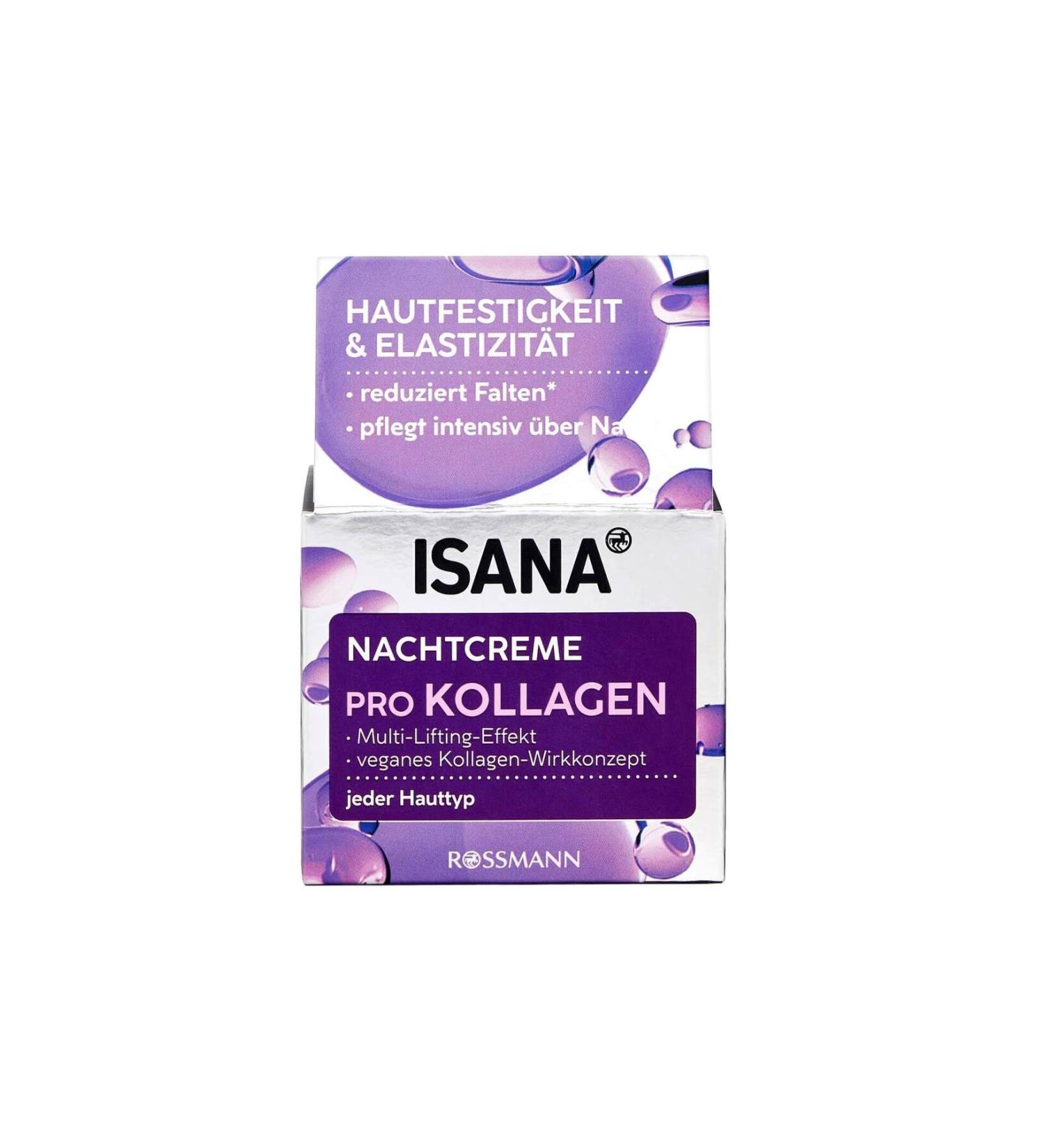 ISANA Procollagen Perfect Night Cream 50 Ml - Buy Online on GoSupps.com