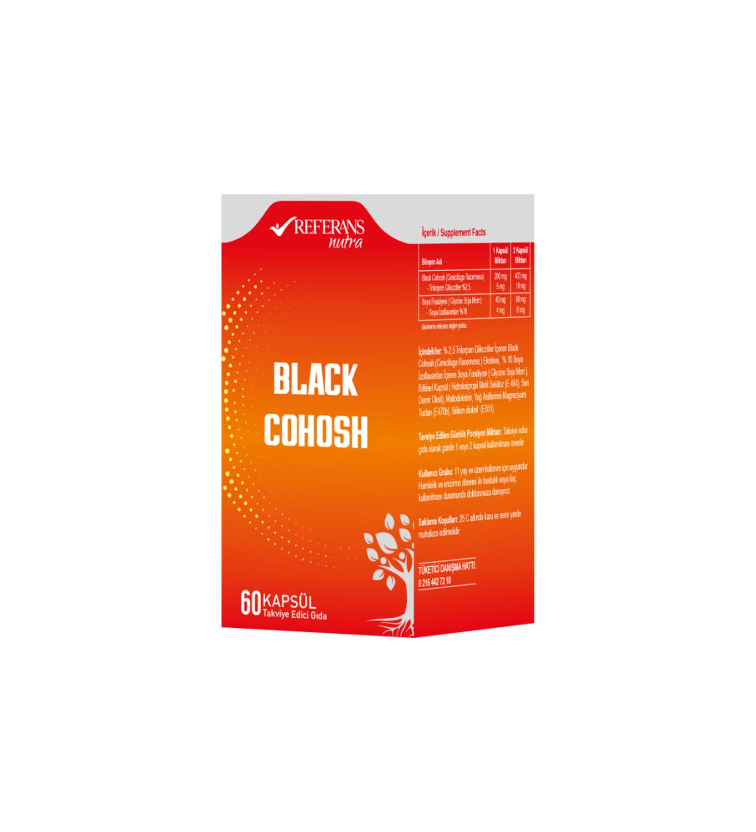 Reference Nutra Black Cohosh 60 Capsules
