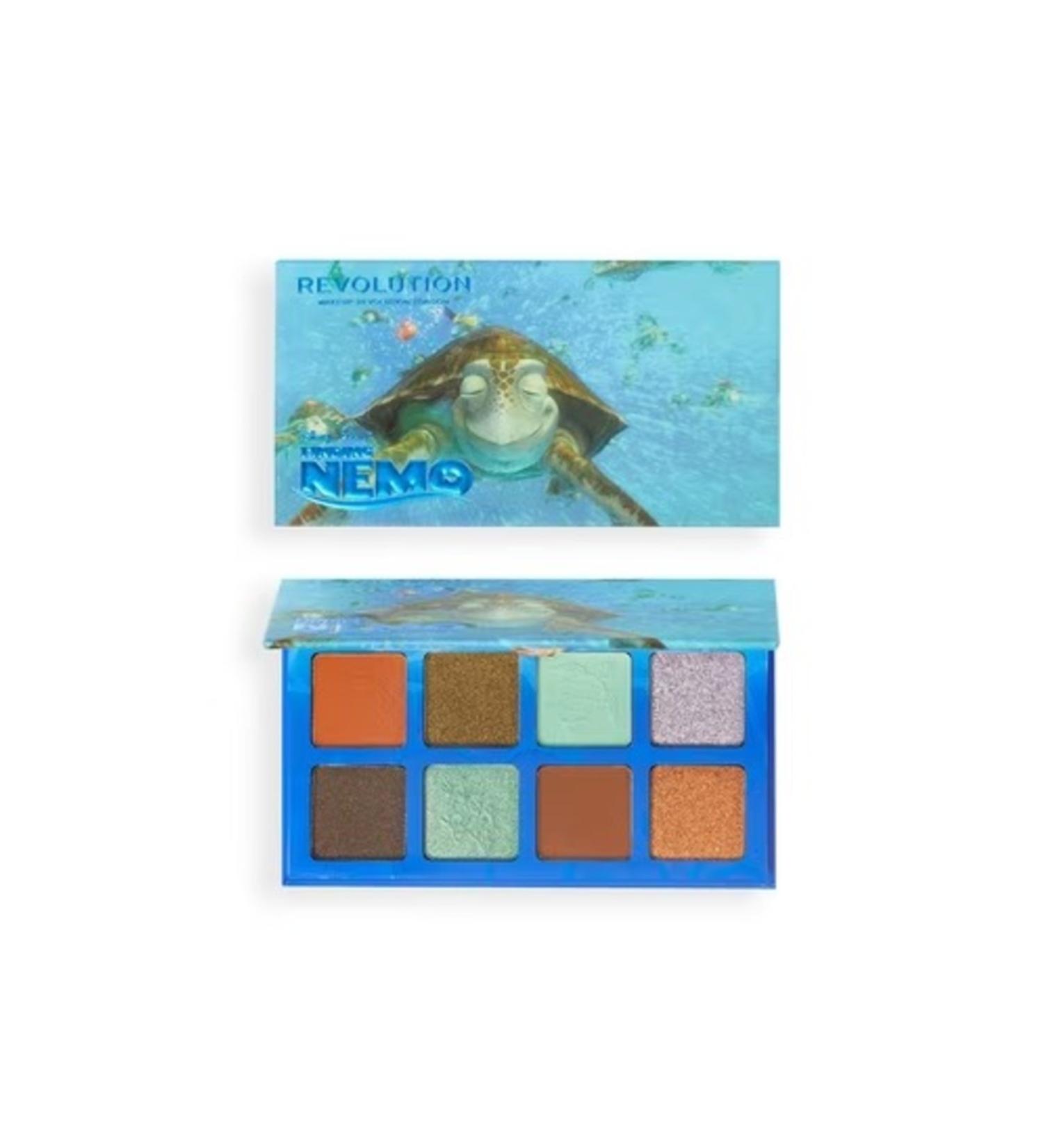Revolution Eyeshadow Palette x Finding Nemo Fin Dude