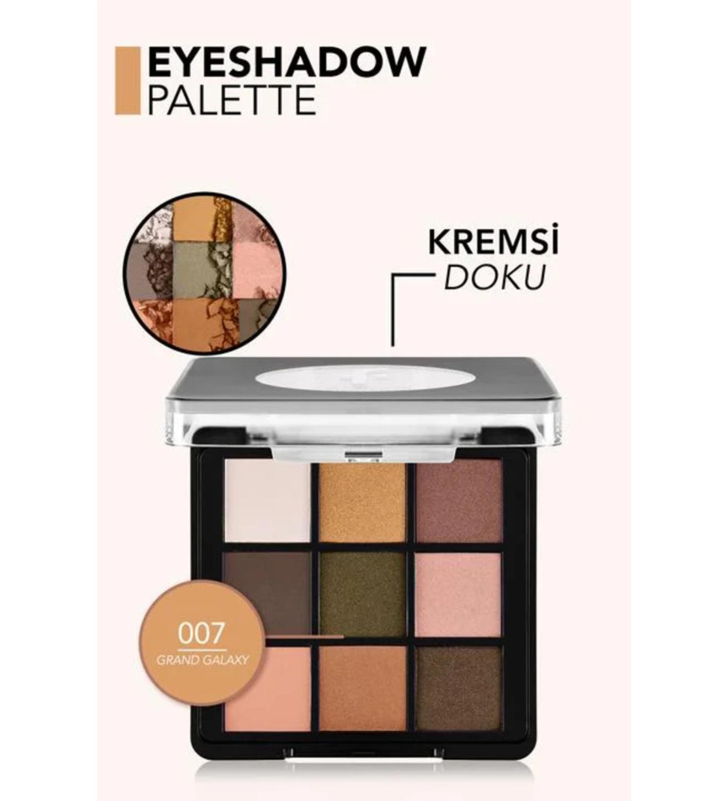 Flormar Compact 9-Pack Eyeshadow Palette | 007