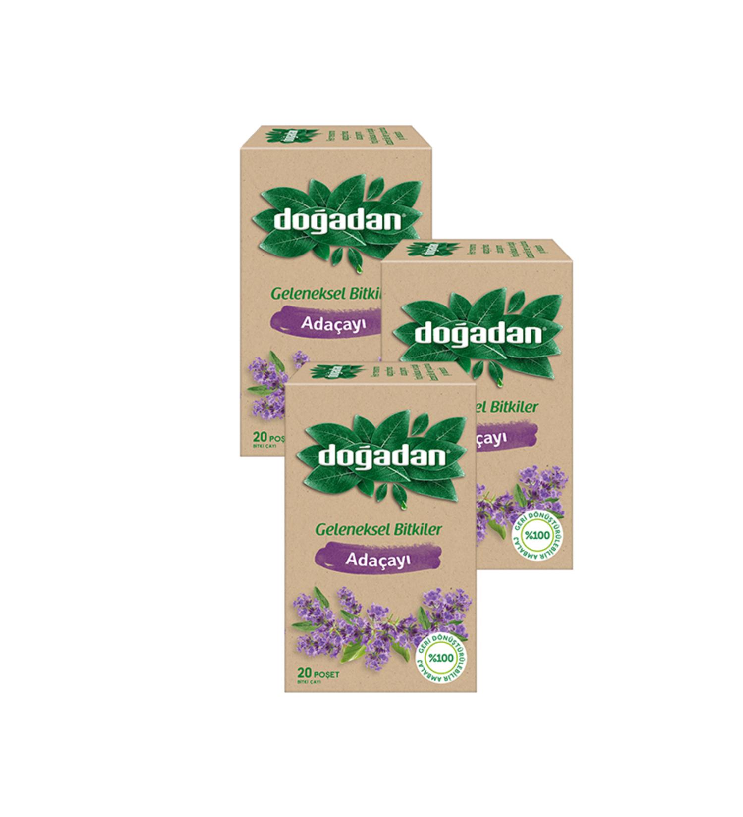 Do adan SAGE HERBAL TEA 20 BAGS 3 PIECES