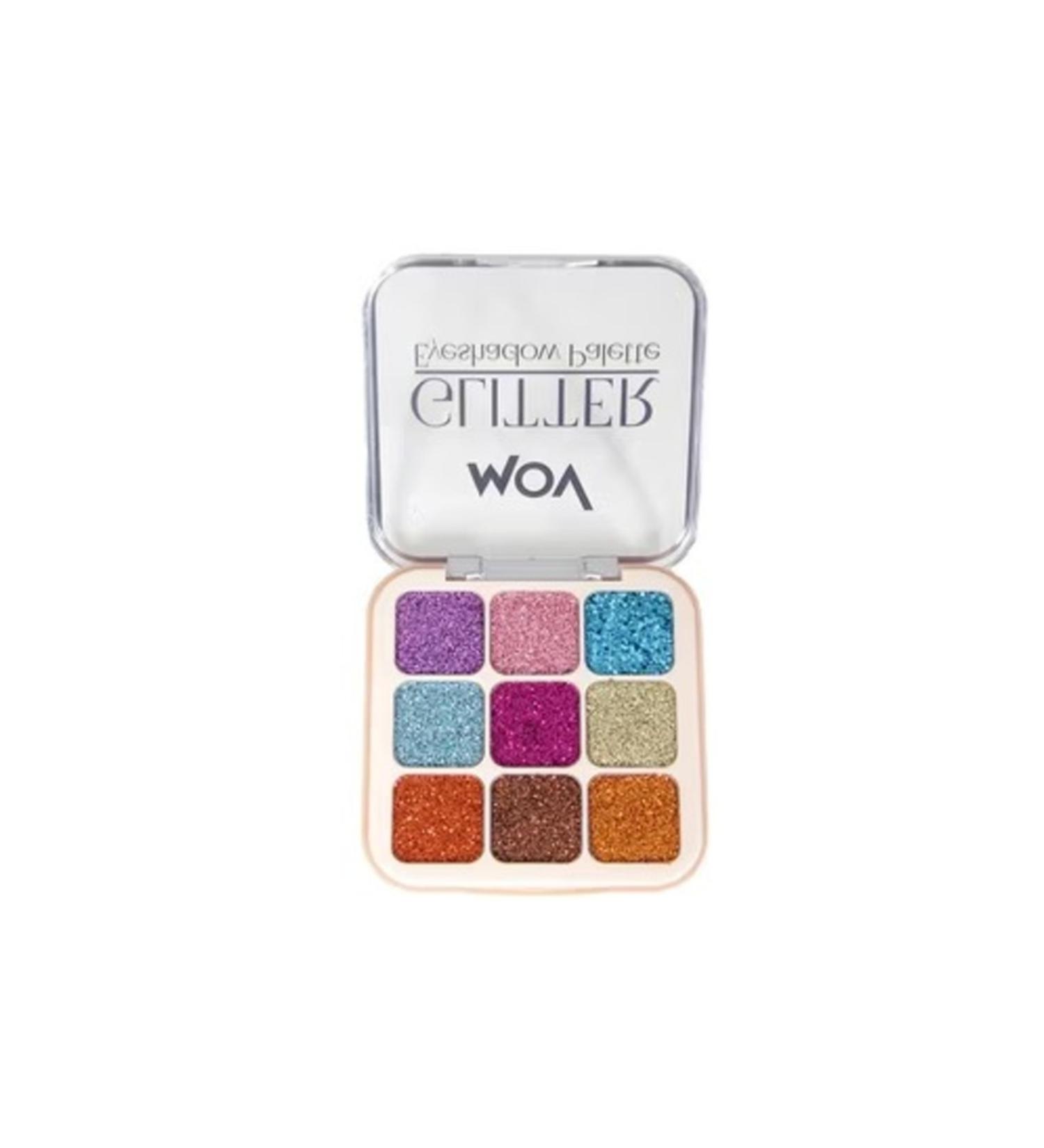 mov 9-pack Eyeshadow Palette Glitter No: 01