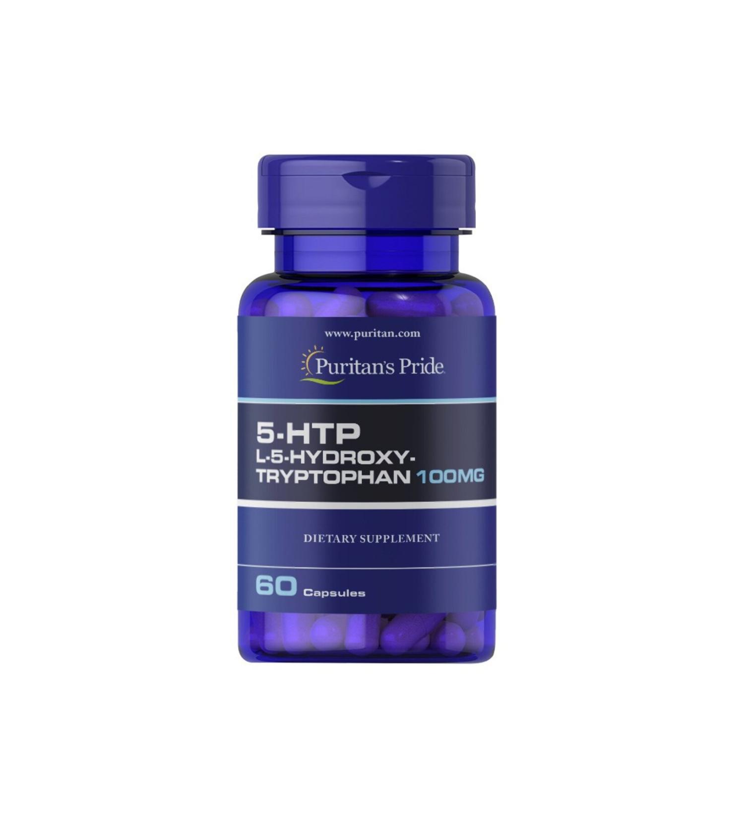 Puritan's Pride 5-HTP 100 Mg 60 Capsules