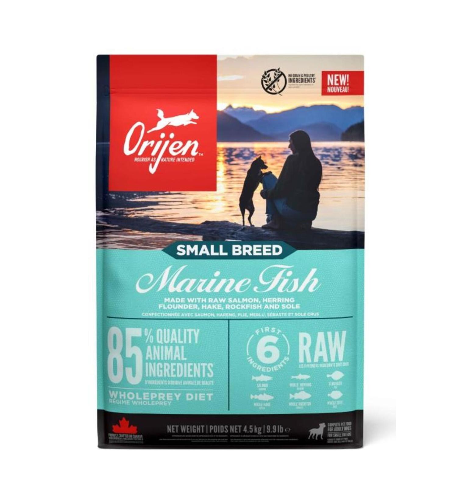 Orijen Small Breed Marine Fish Dog Food 4.5 Kg