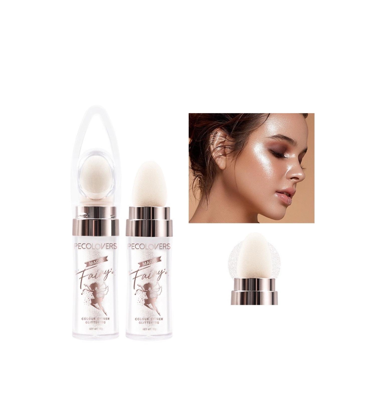 The Beauty Band Illuminating Powder Highlighter Stick Face and Body Glitter E/c Vitamin