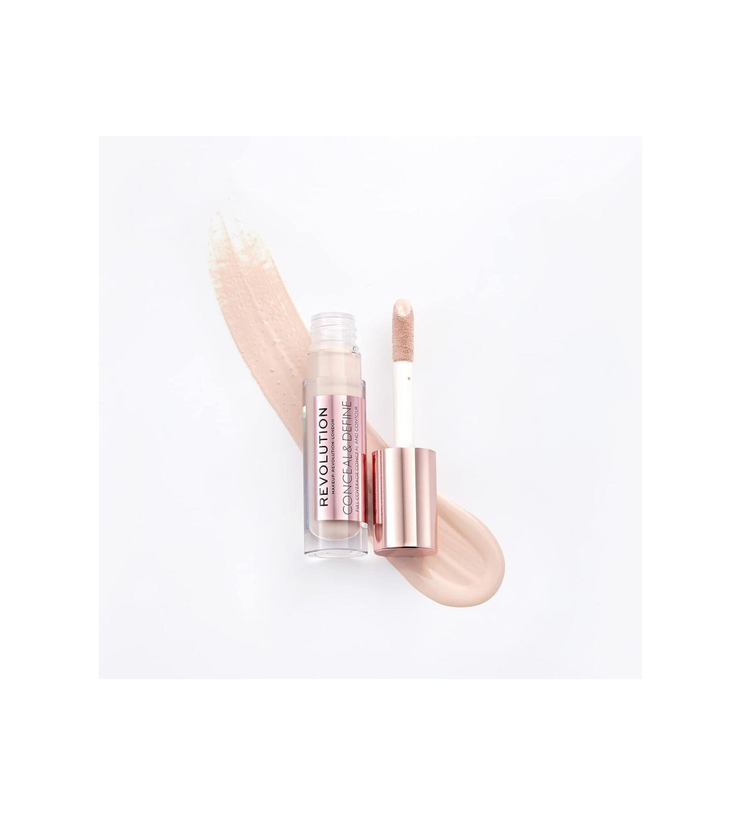 Revolution Conceal & Define Matte Finish C1 Concealer 4ml (Cruelty Free) MLSCOSMETICS Q12