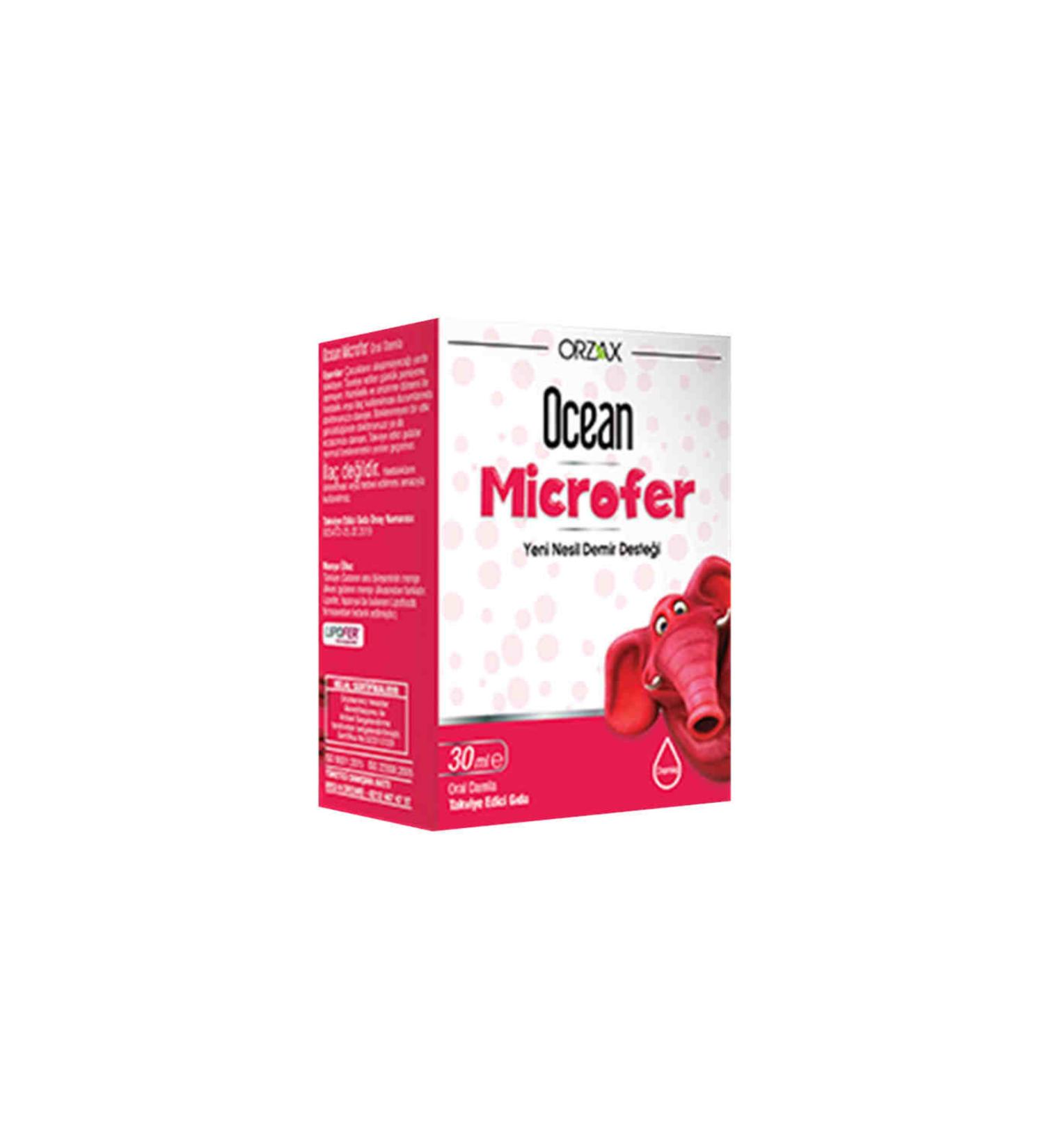 Ocean Microfer Drops 30 Ml New Generation Iron Support Supplementary Food