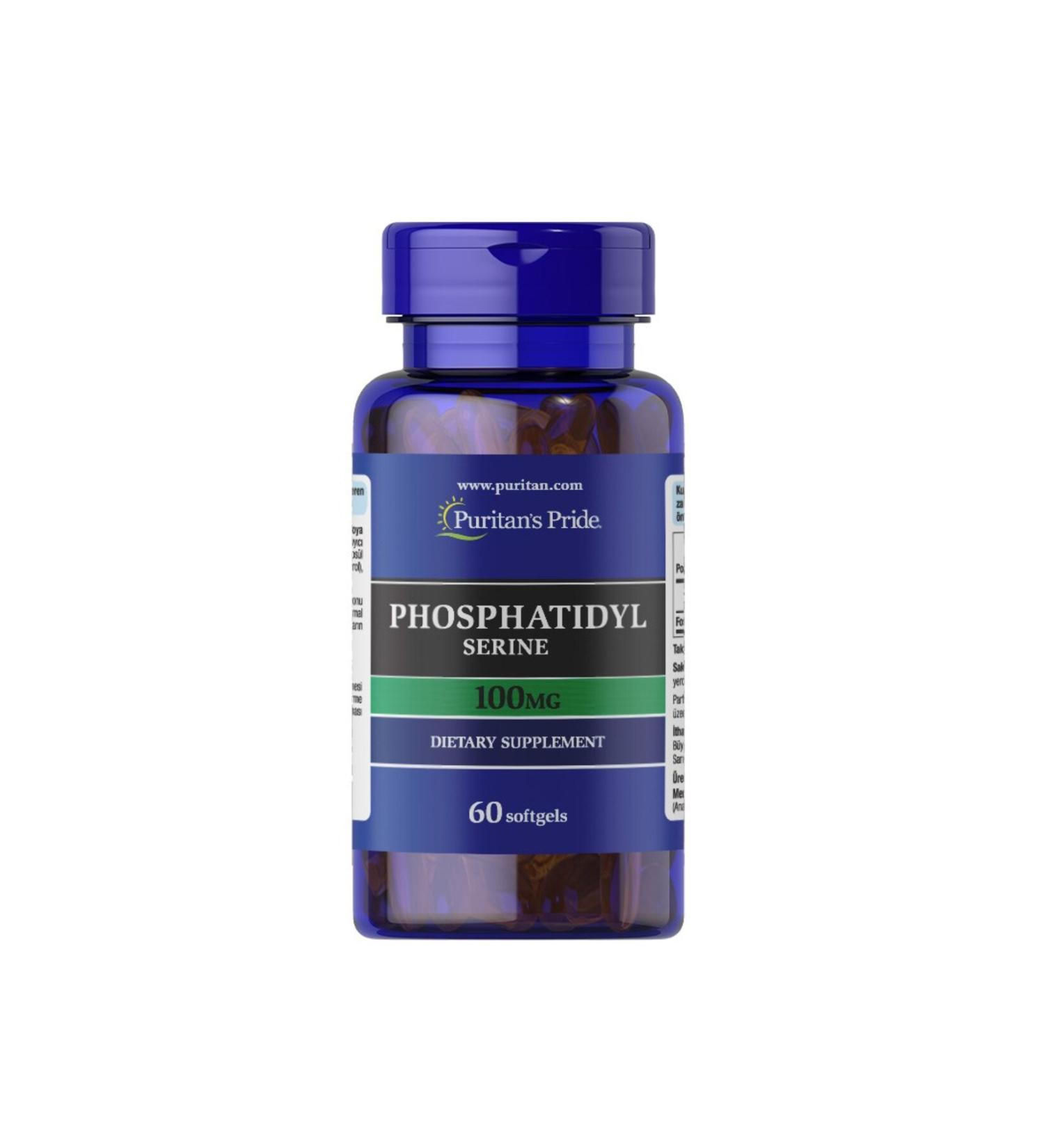 Puritan's Pride Phosphatidylserine 100 Mg 60 Capsules