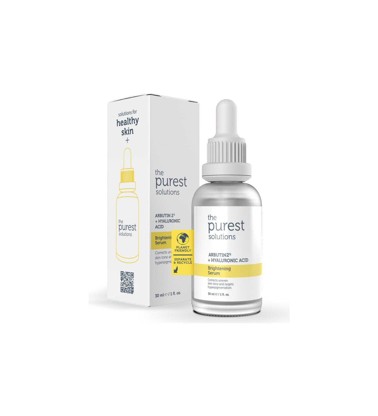 The Purest Solutions Brightening and Blemish Reducing Arbutin Skin Care Serum 30 Ml - Buy Online on GoSupps.com