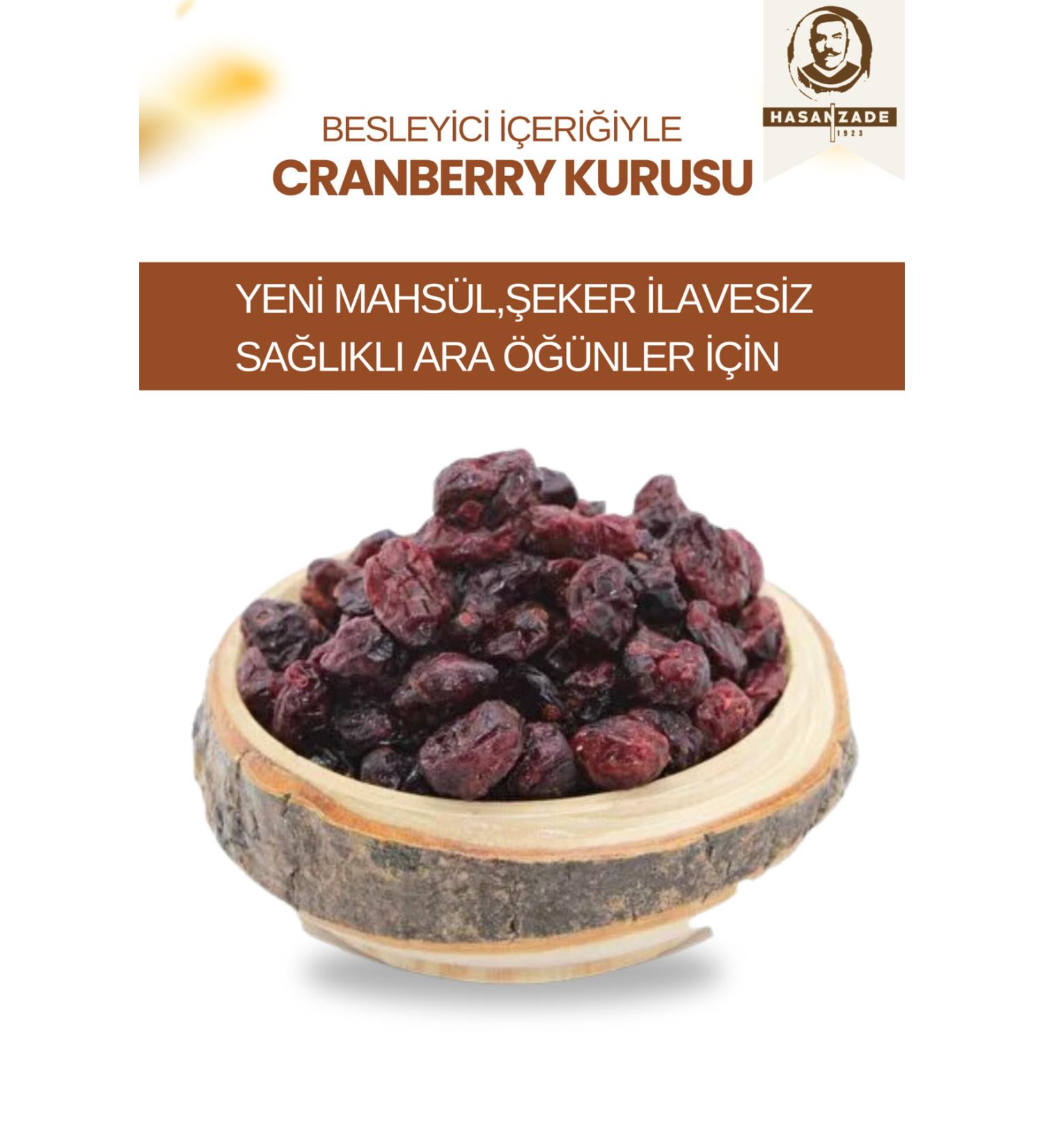 Hasanzade Red Cranberry Dried 500 GR