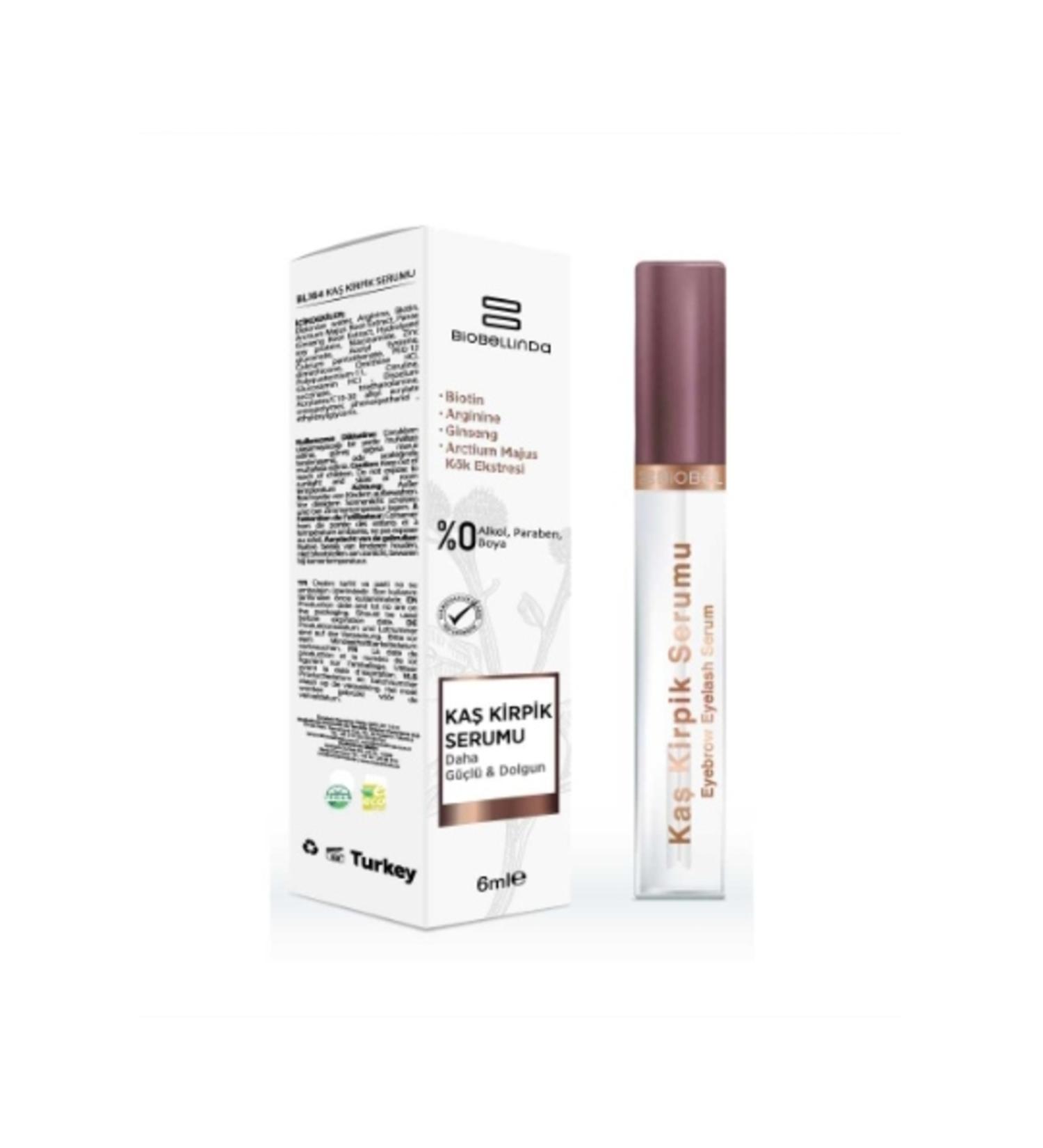 BioBellinda Eyebrow Eyelash Serum 6 Ml | Nourishing Care Oil