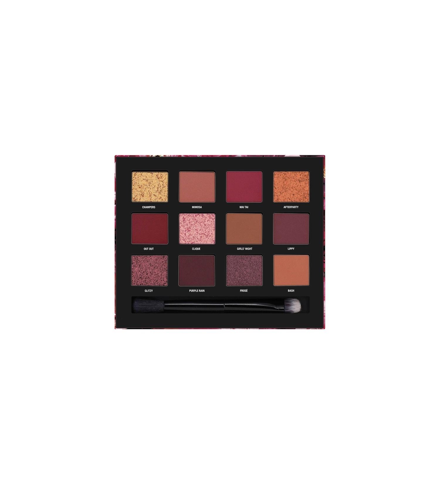 w7 12-pack Eyeshadow Palette Let's Party