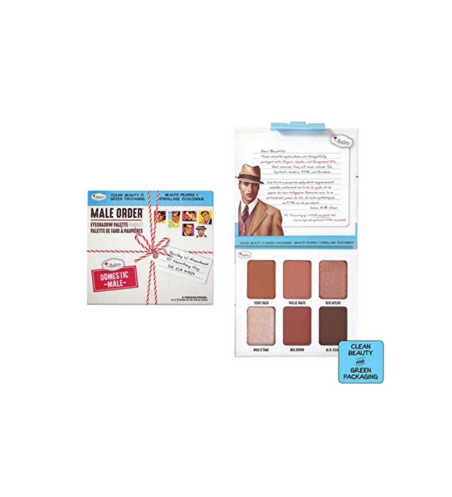 the balm Eyeshadow Palette Domestic Male
