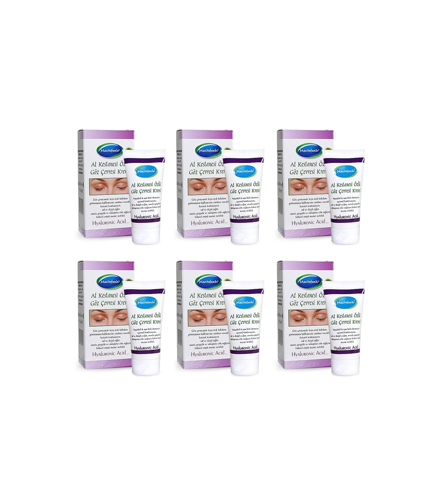Mecit Efendi Eye Contour Cream Horse Chestnut Extract 6 Piece Set
