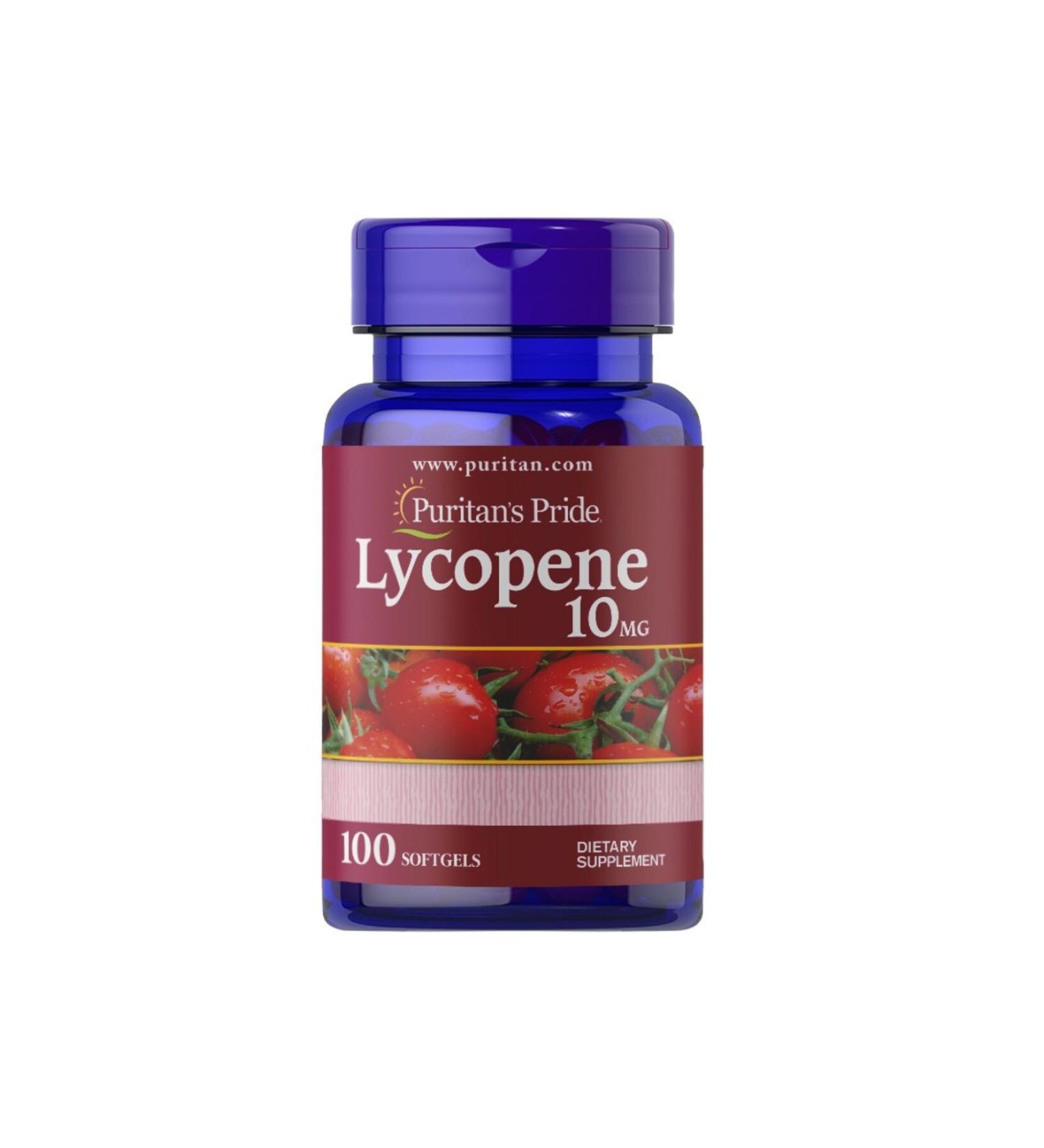 Puritan's Pride Lycopene 10 Mg 100 Capsules