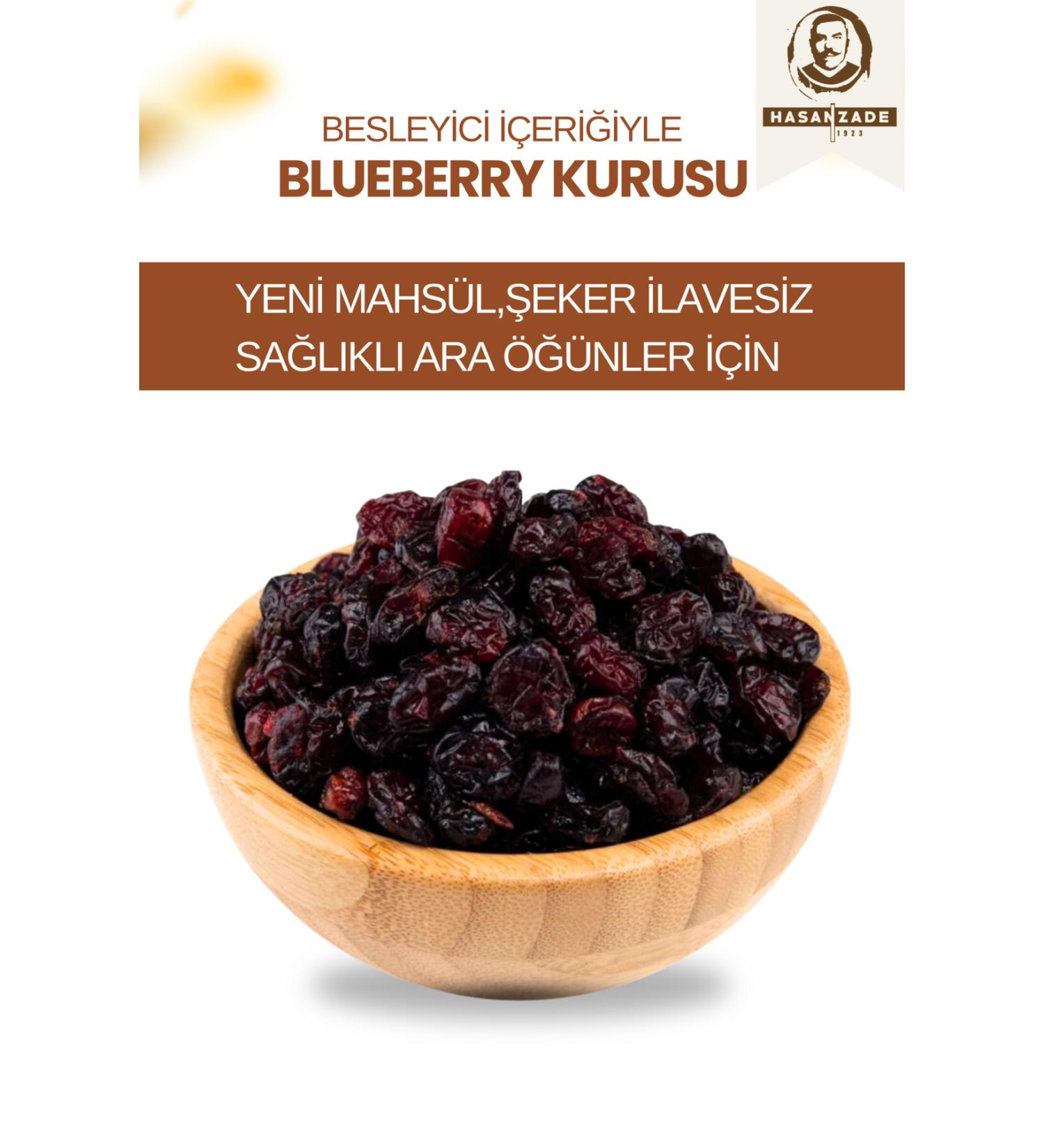 Hasanzade Blueberry Dried Blueberry 1 KG