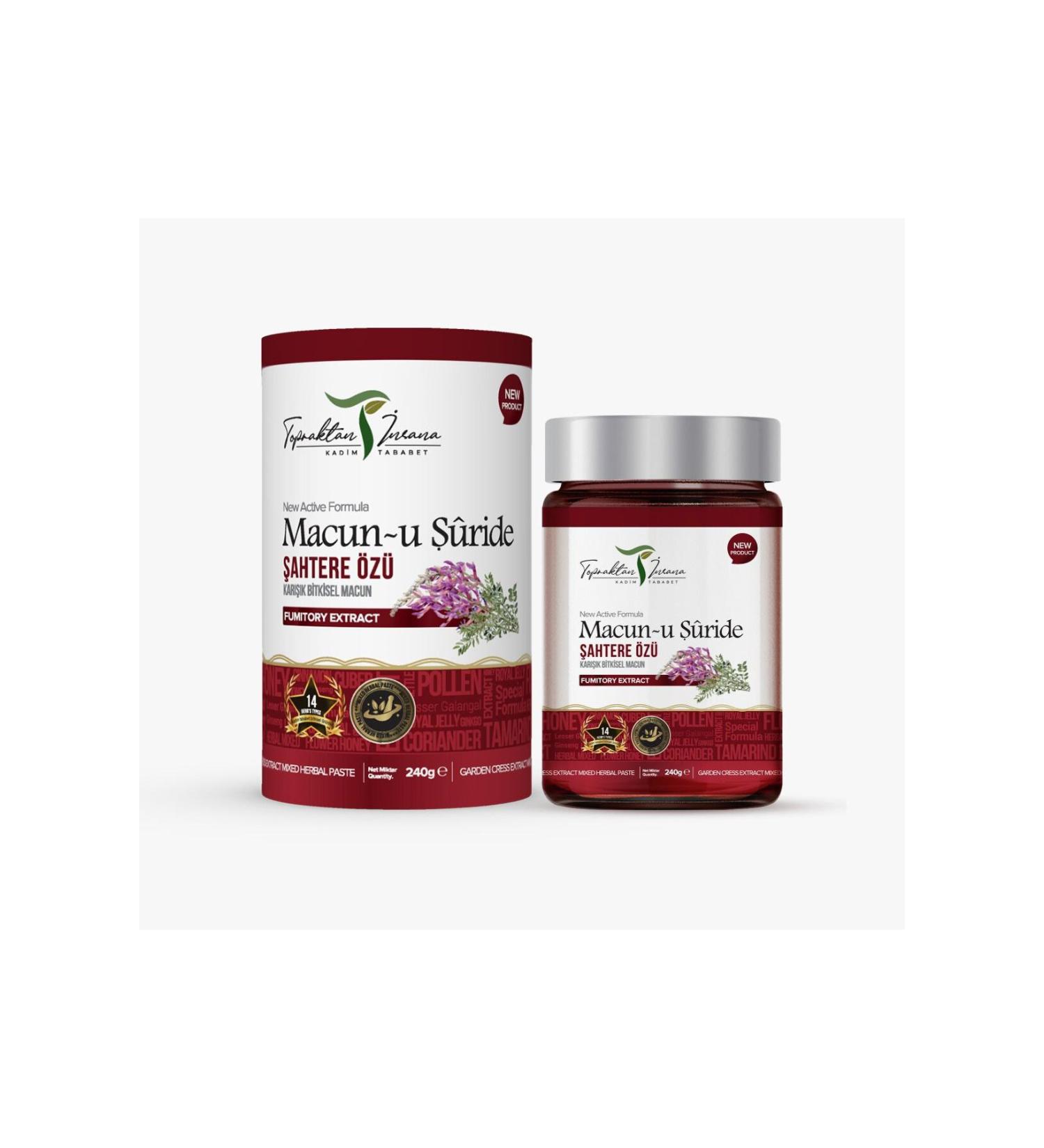 from soil to human PASTE-U R DE SAHTERE EXTRACT PASTE 14 HERB EXTRACT MIXTURE 240GR