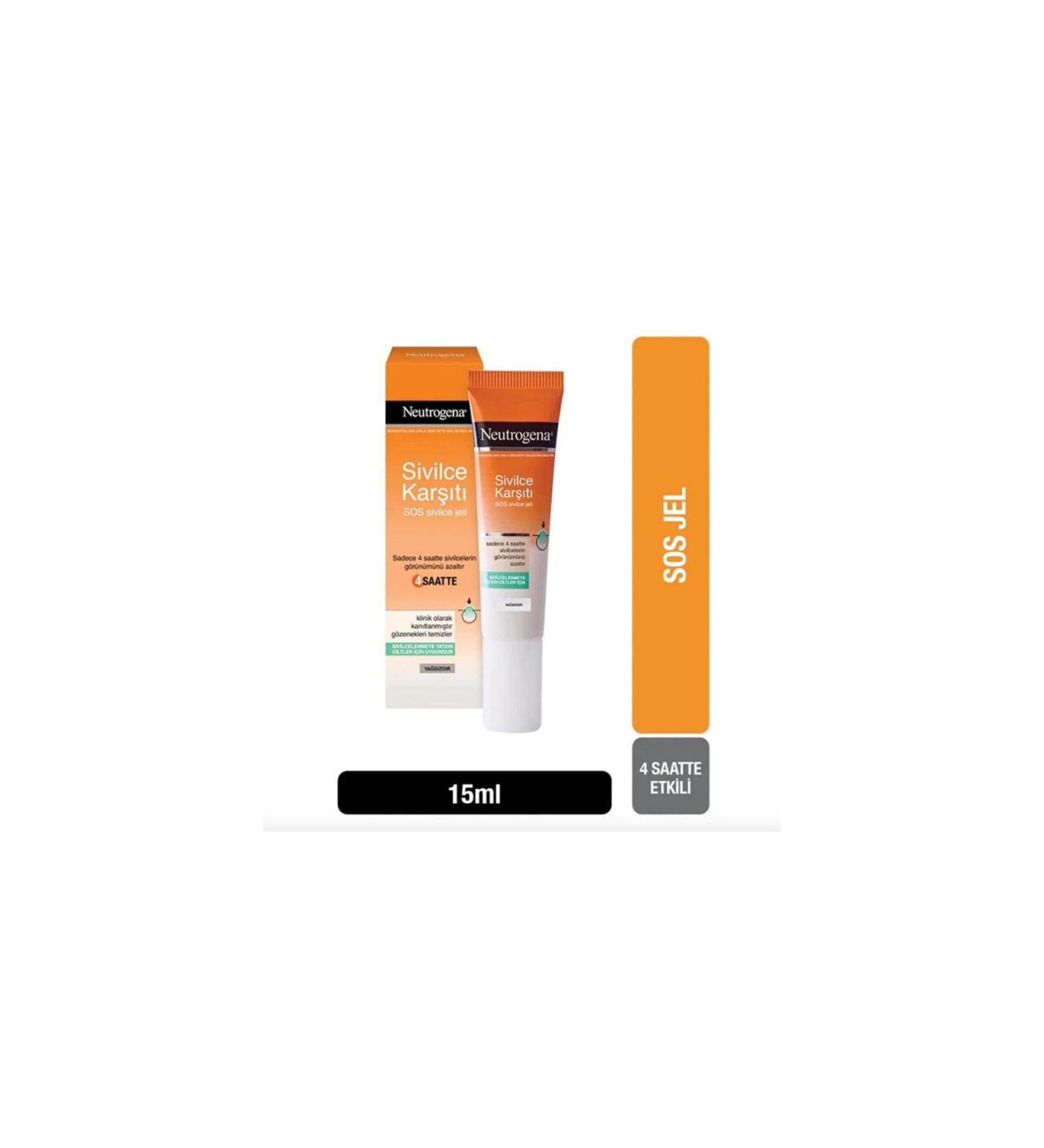 Neutrogena Anti-Acne Sauce Fast Acting Acne Gel 15 ml