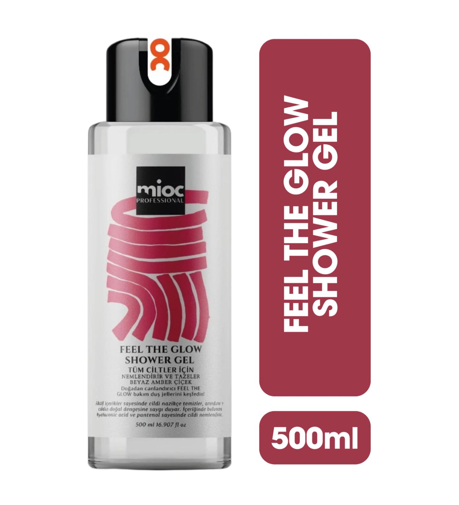 Mioc Cosmetics Mioc Professional Feel The Glow Shower Gel For All Skin Types 500 ml