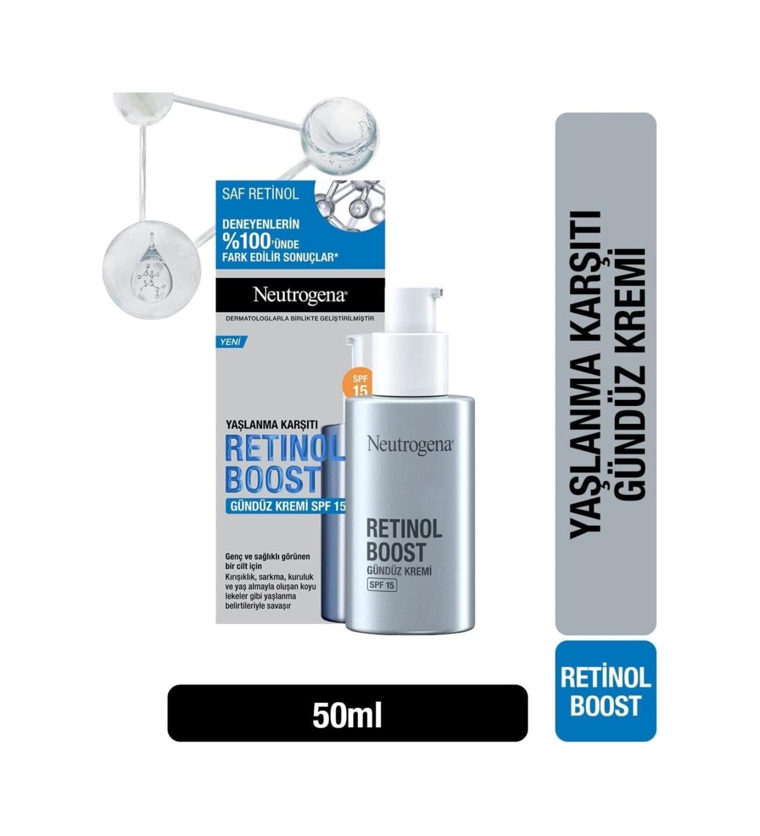Neutrogena Anti-Wrinkle Retinol Boost Antiaging Spf 15 -Day Cream 50ml CREAM12120020