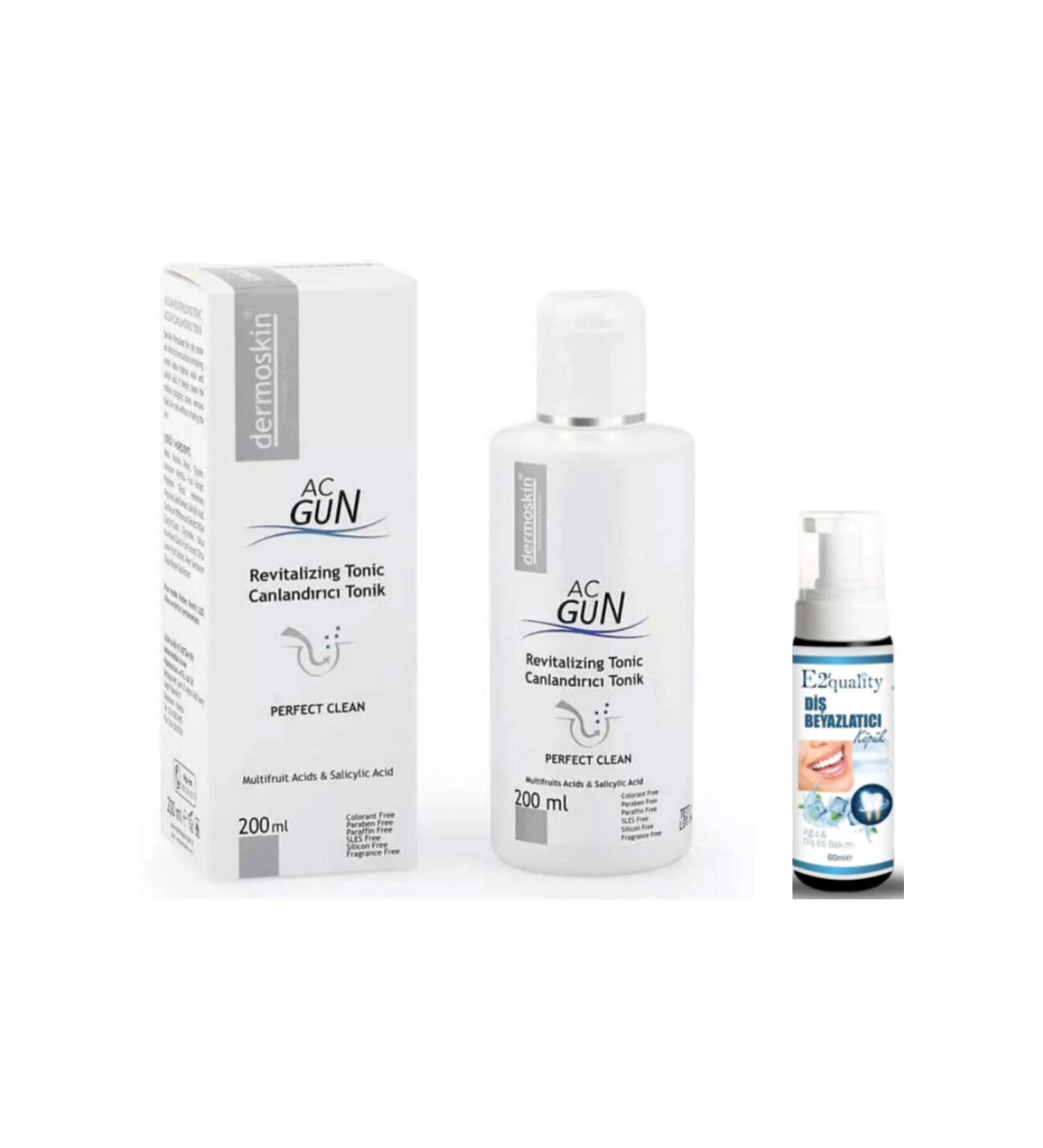Dermoskin Acgun Revitalizing Tonic 200 ml - Teeth Whitening Foam