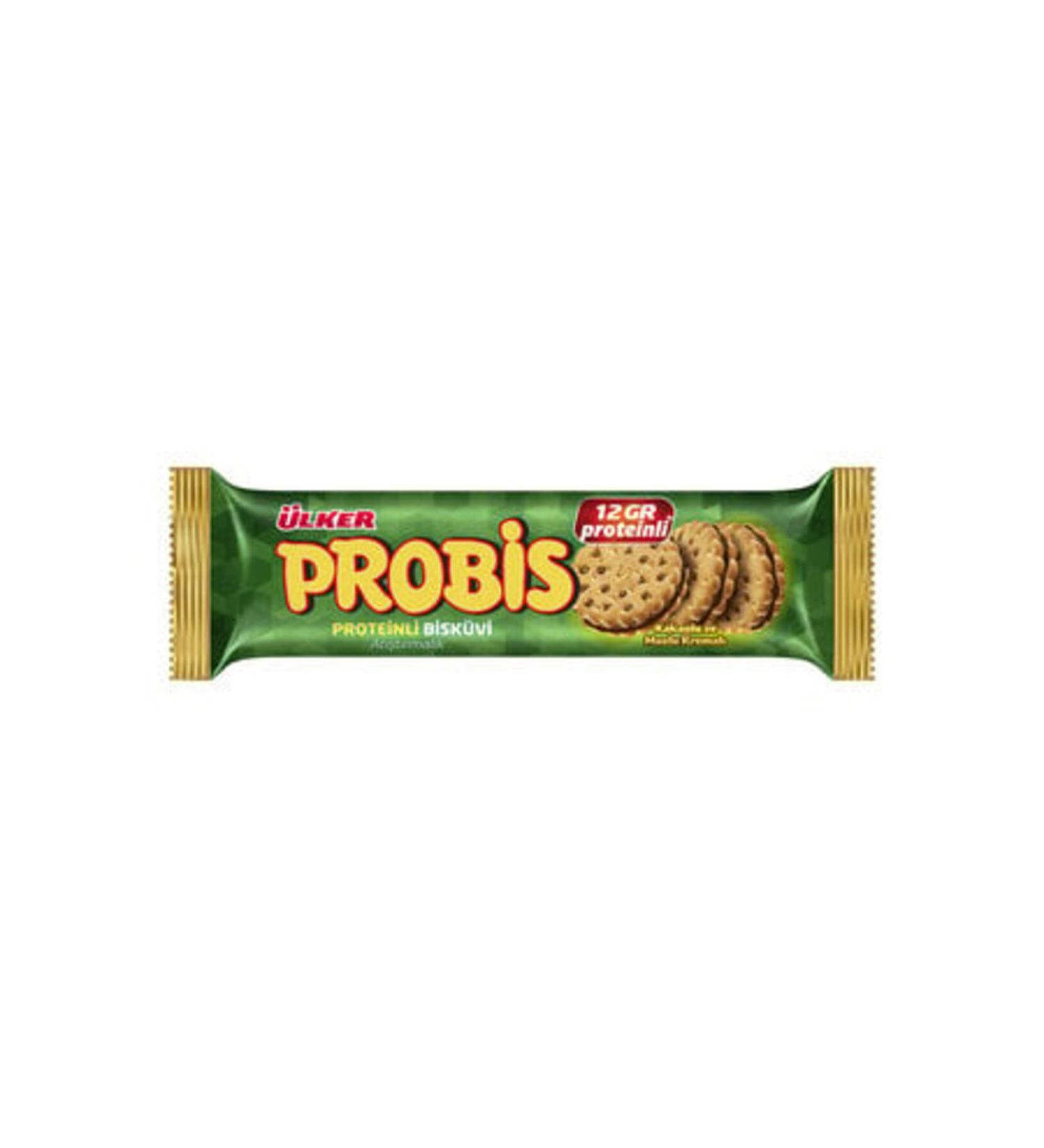 Ulker (4 PIECES) Ulker Probis Cocoa and Banana Protein Biscuit 75G