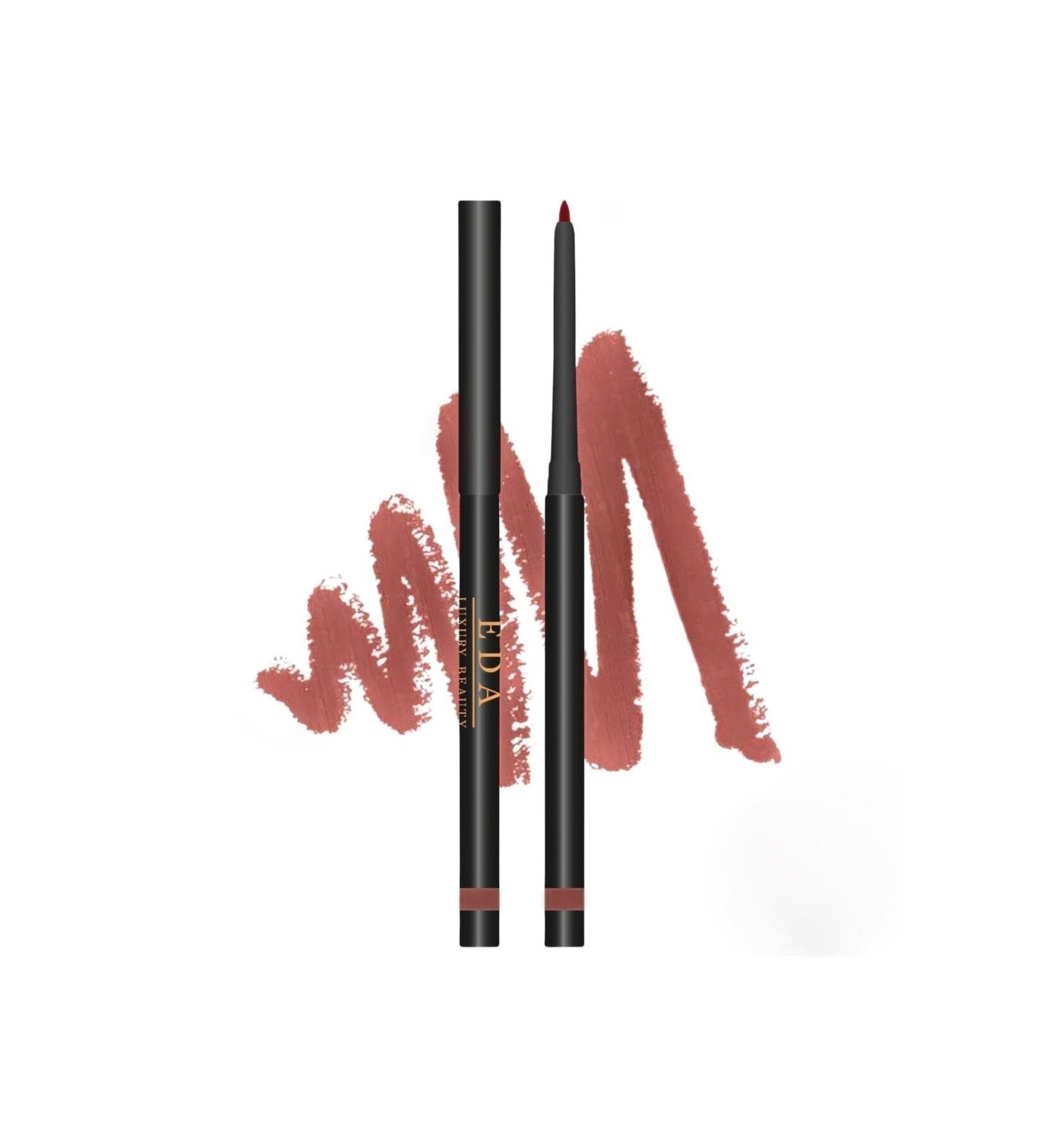 EDA LUXURY BEAUTY Chic Power Pink Brown Automatic Lip Liner Creamy Contour Lip Pencil Long Wear Lip Pencil - Buy Online on GoSupps.com