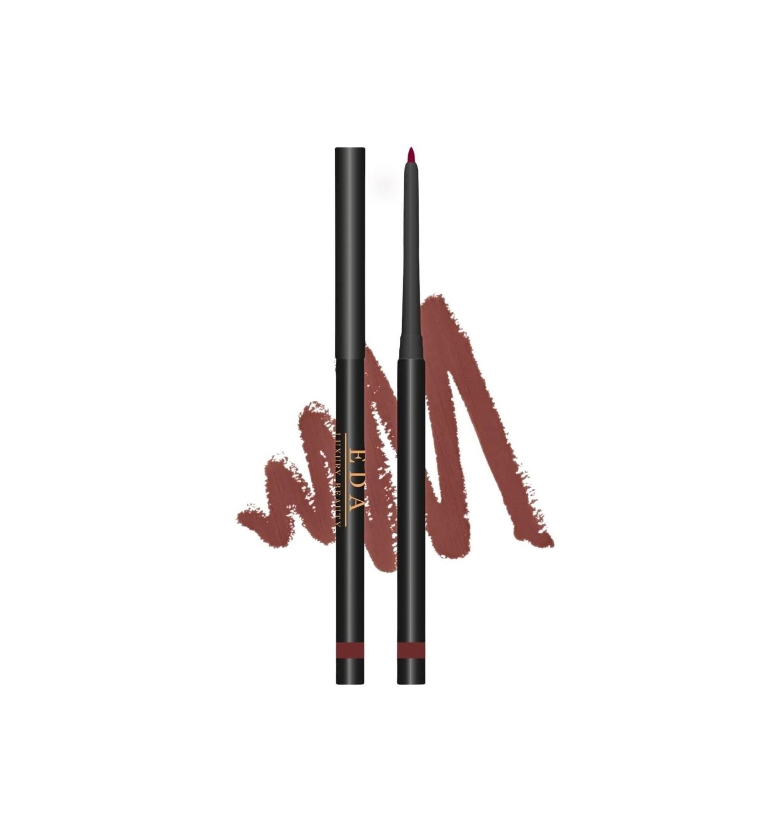 EDA LUXURY BEAUTY Sweet Kiss Brown Automatic Lipliner Luxury Creamy Matte Lip Pencil Vegan Lip Contour Pencil - Buy Online on GoSupps.com