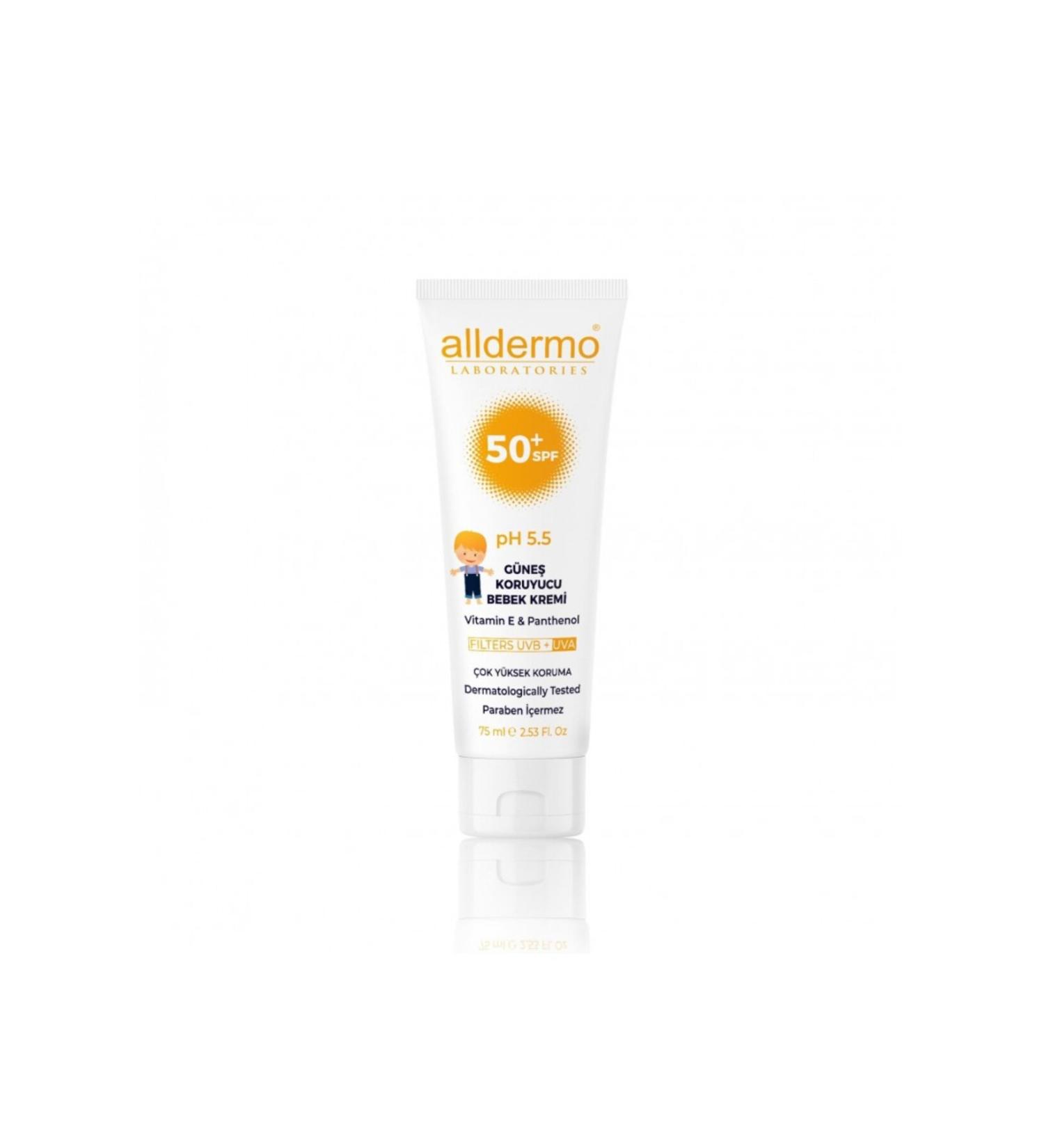 Alldermo Sunscreen Baby Cream Spf 50 75 ml