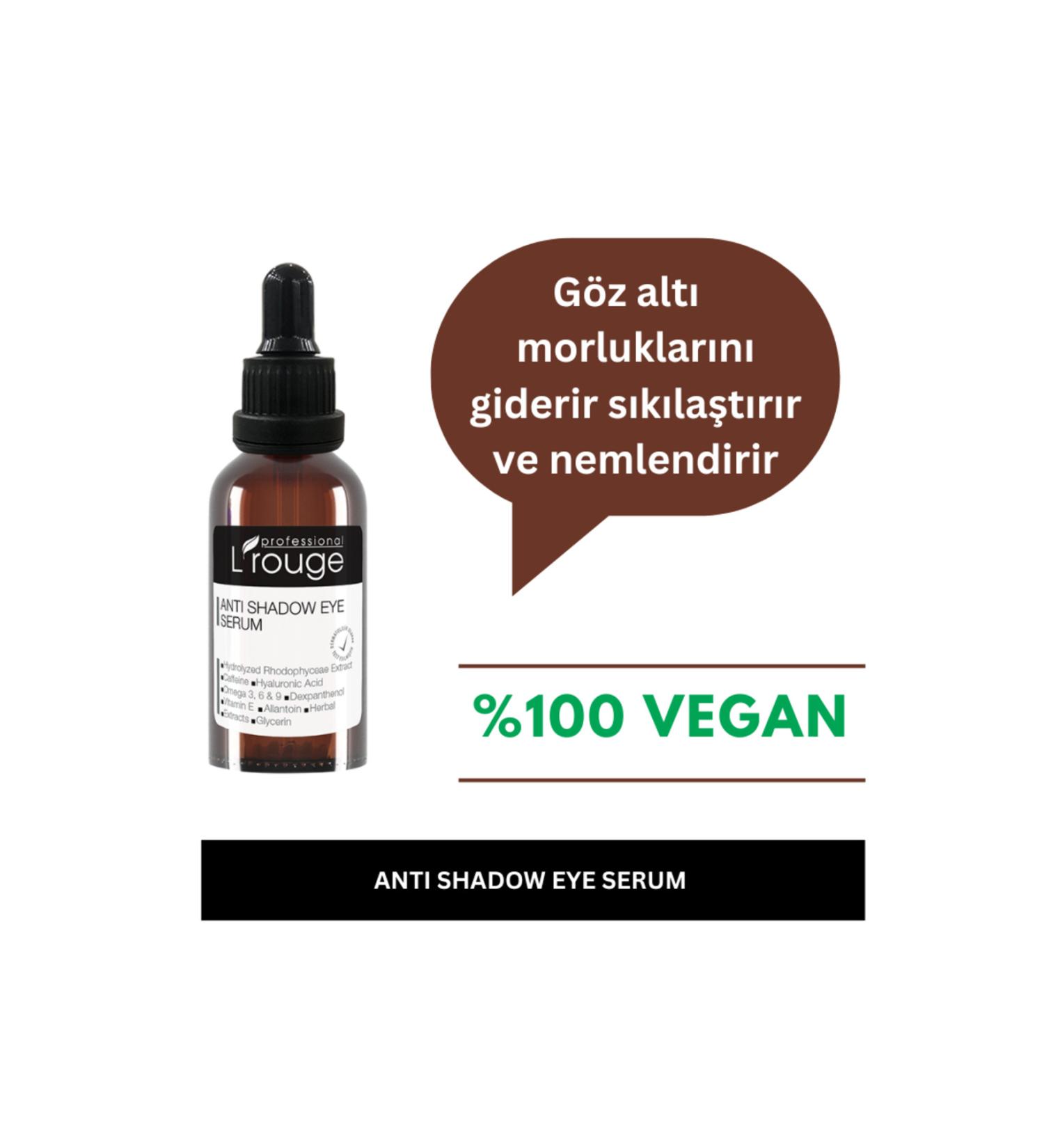 L'ROUGE Anti Shadow Eye Serum Says Goodbye to Under Eye Dark Circles