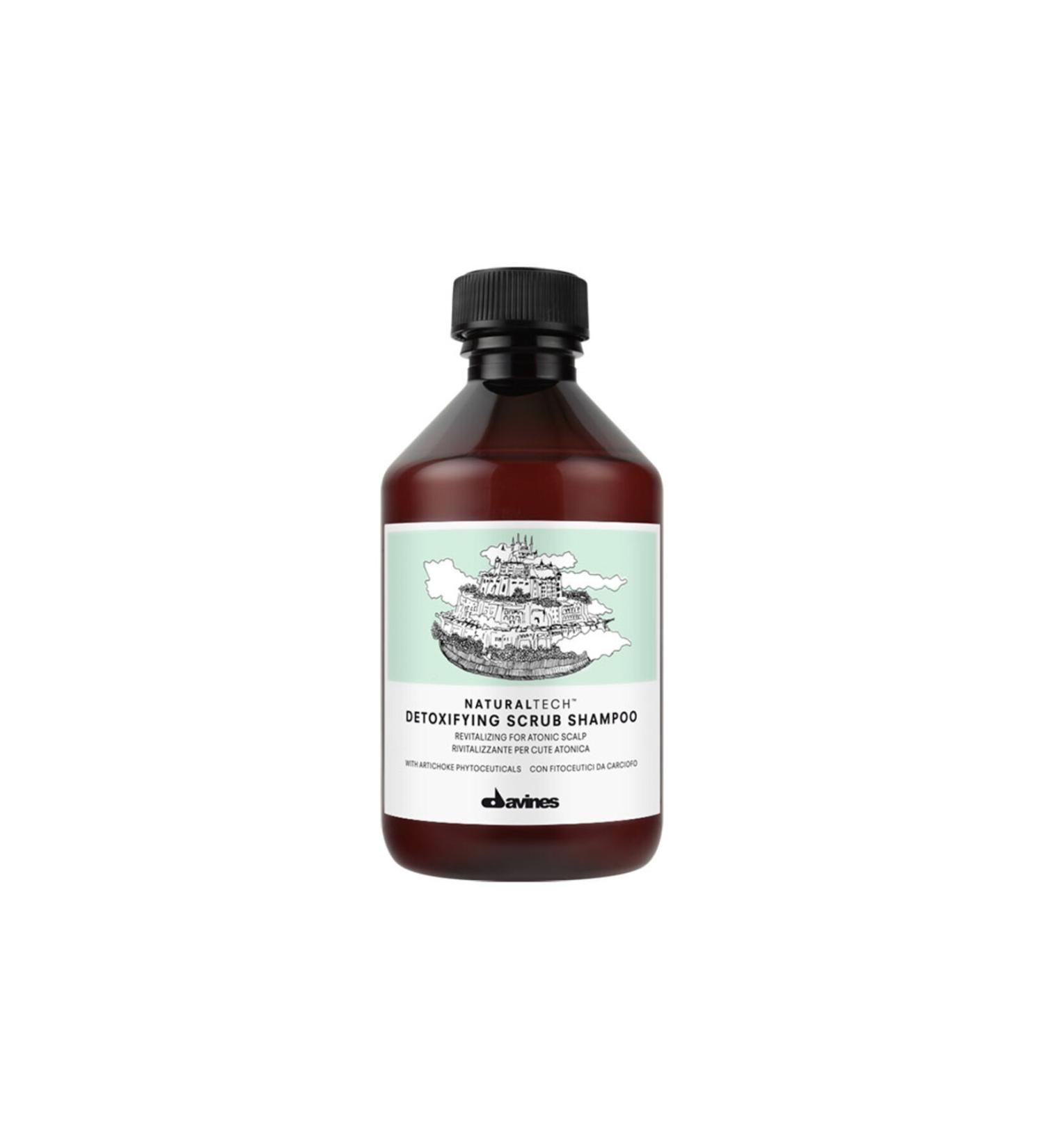 Davines Detoxifying Deep Cleansing and Renewing Detox Shampoo for Tired Scalps (250ml)