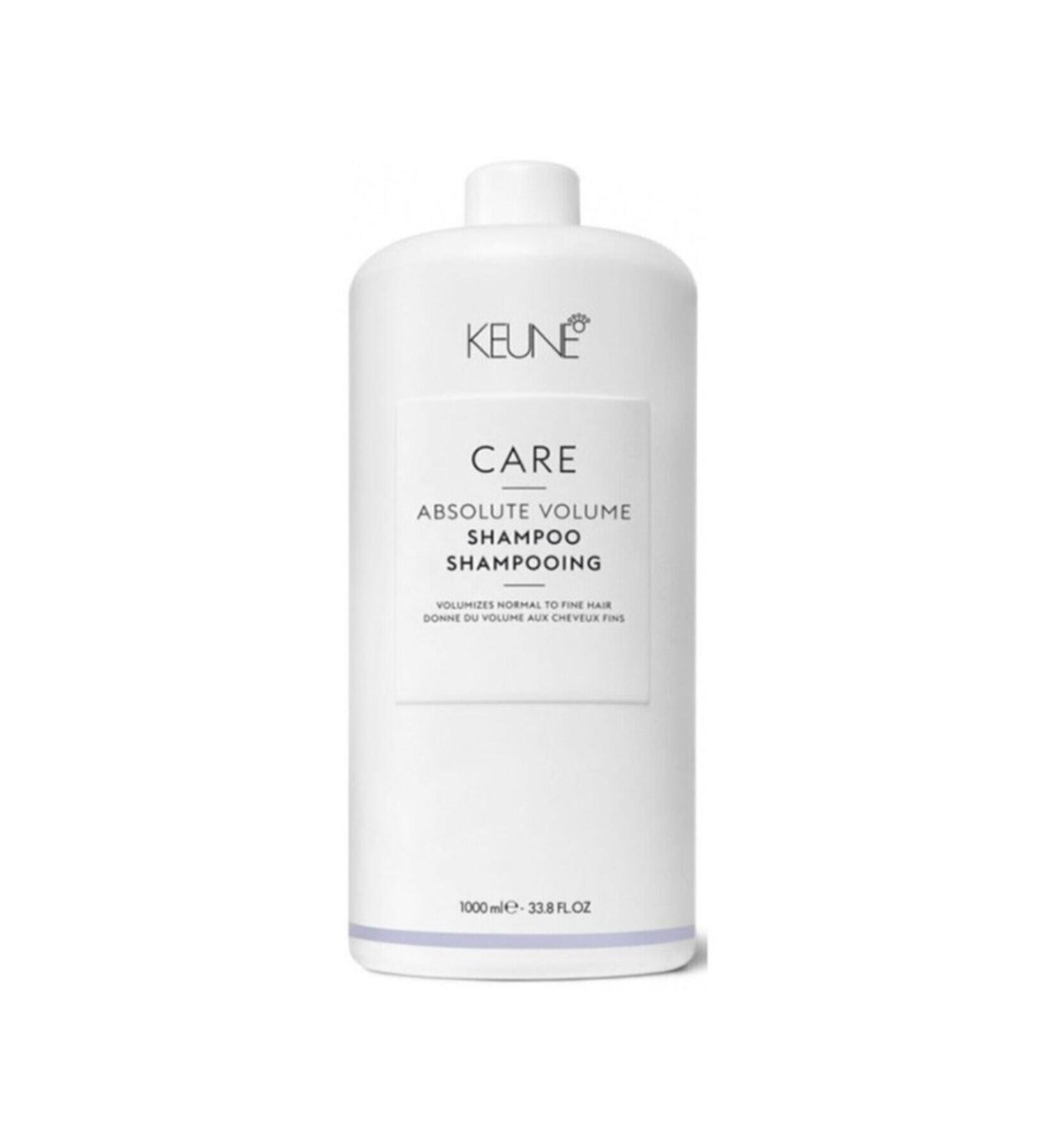 Keune Care Absolute Volume Shampoo Shampoo for Lifeless and Weak Volume Hair 1000ml