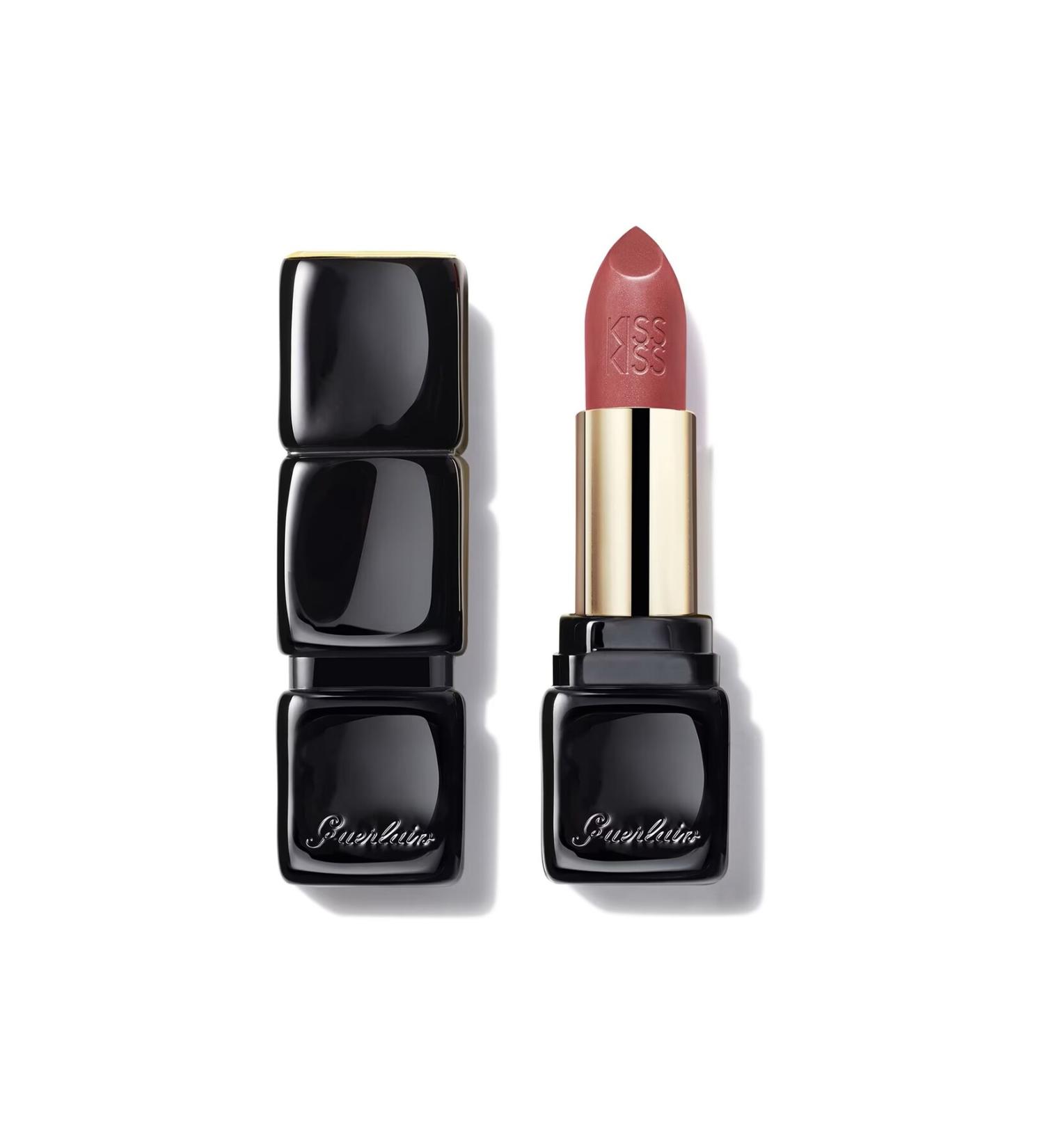 Guerlain KissKiss - Scented Lipstick Blended with Vanilla Violet and Red Fruit Sparkle