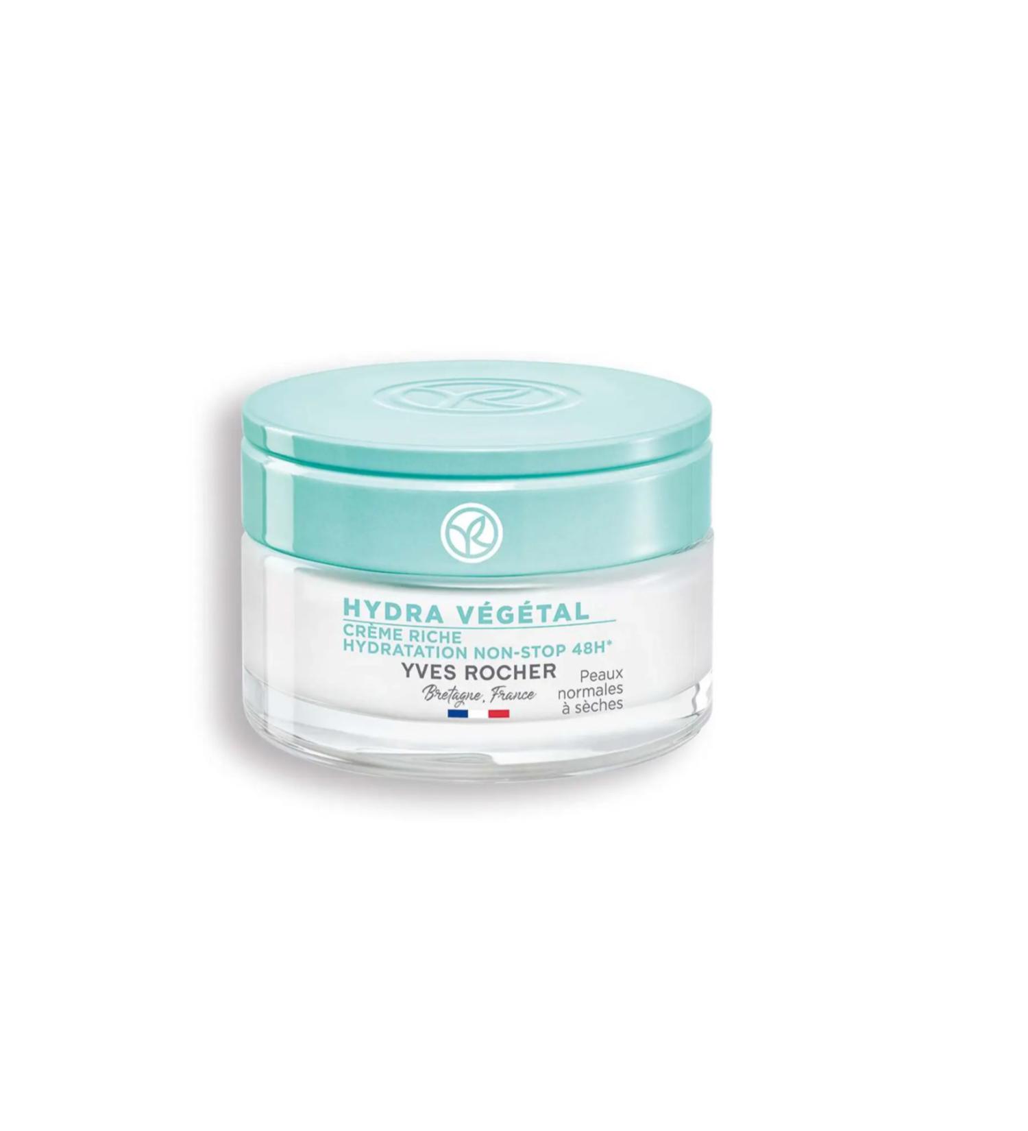 Yves Rocher Intensive Cream Normal to Dry Skin Hydra Vegetal Moisturizing and Revitalizing - Buy Online on GoSupps.com