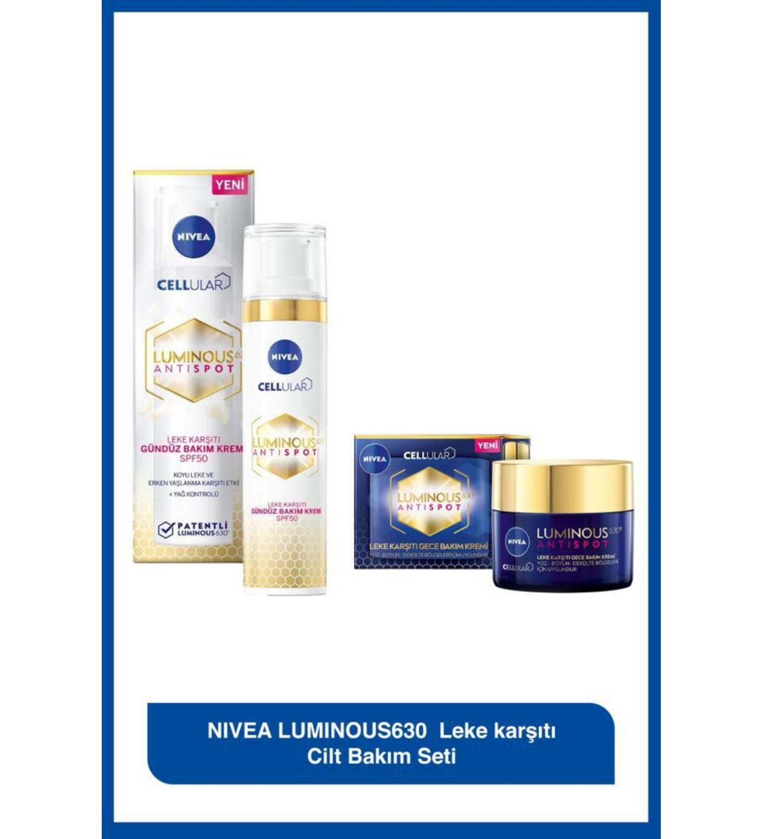 NIVEA N VEA LUMINOUS630 Anti-Spot Serum + Anti-Spot Day Care Cream Set