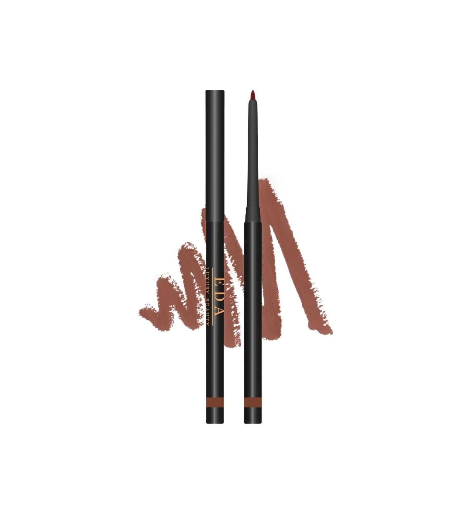 EDA LUXURY BEAUTY Bittersweet Brown Automatic Lip Pencil Luxury Creamy Matte Waterproof Lip Liner Lip Pencil - Buy Online on GoSupps.com