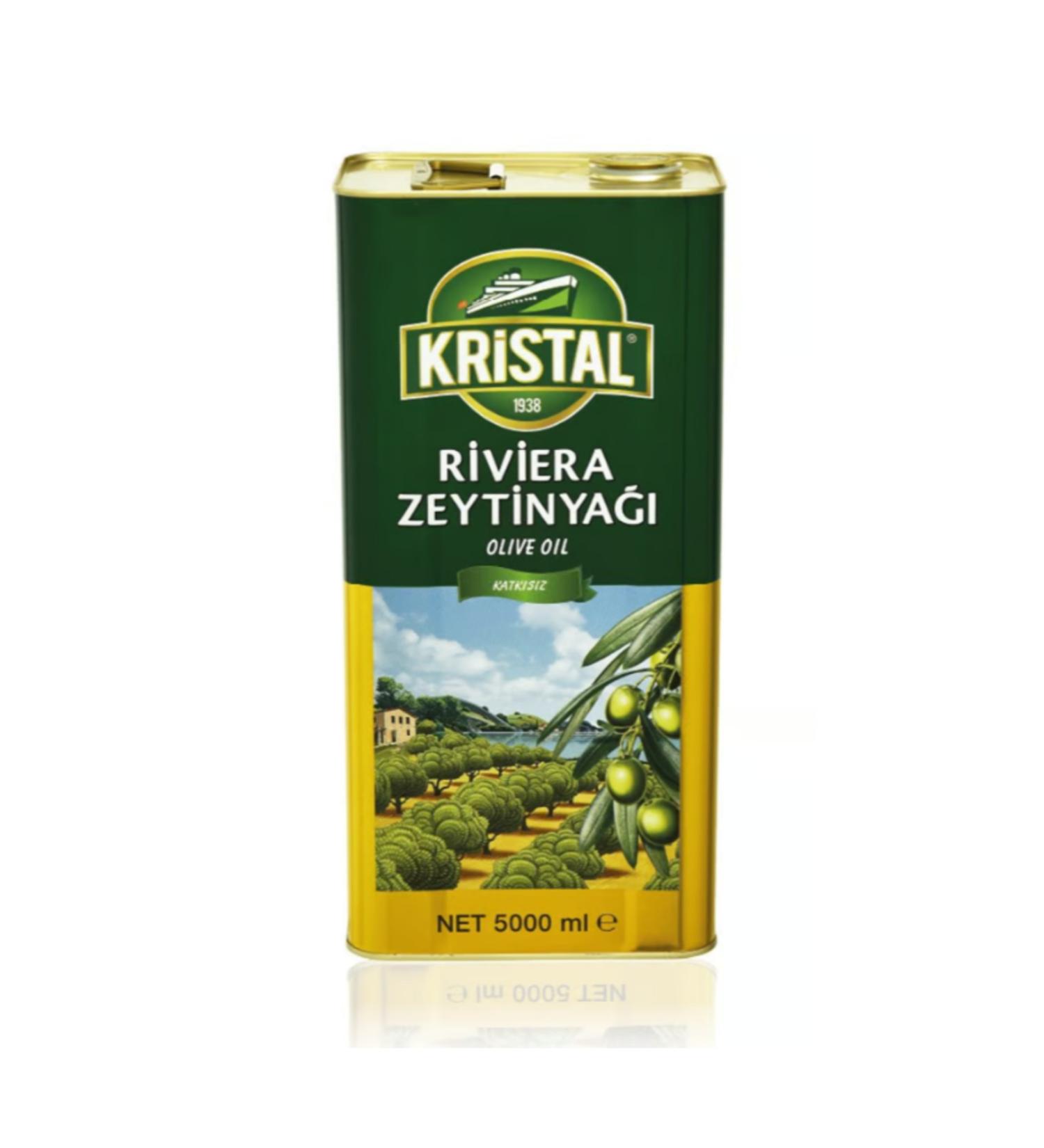 Crystal Riviera Olive Oil 5 L Tin
