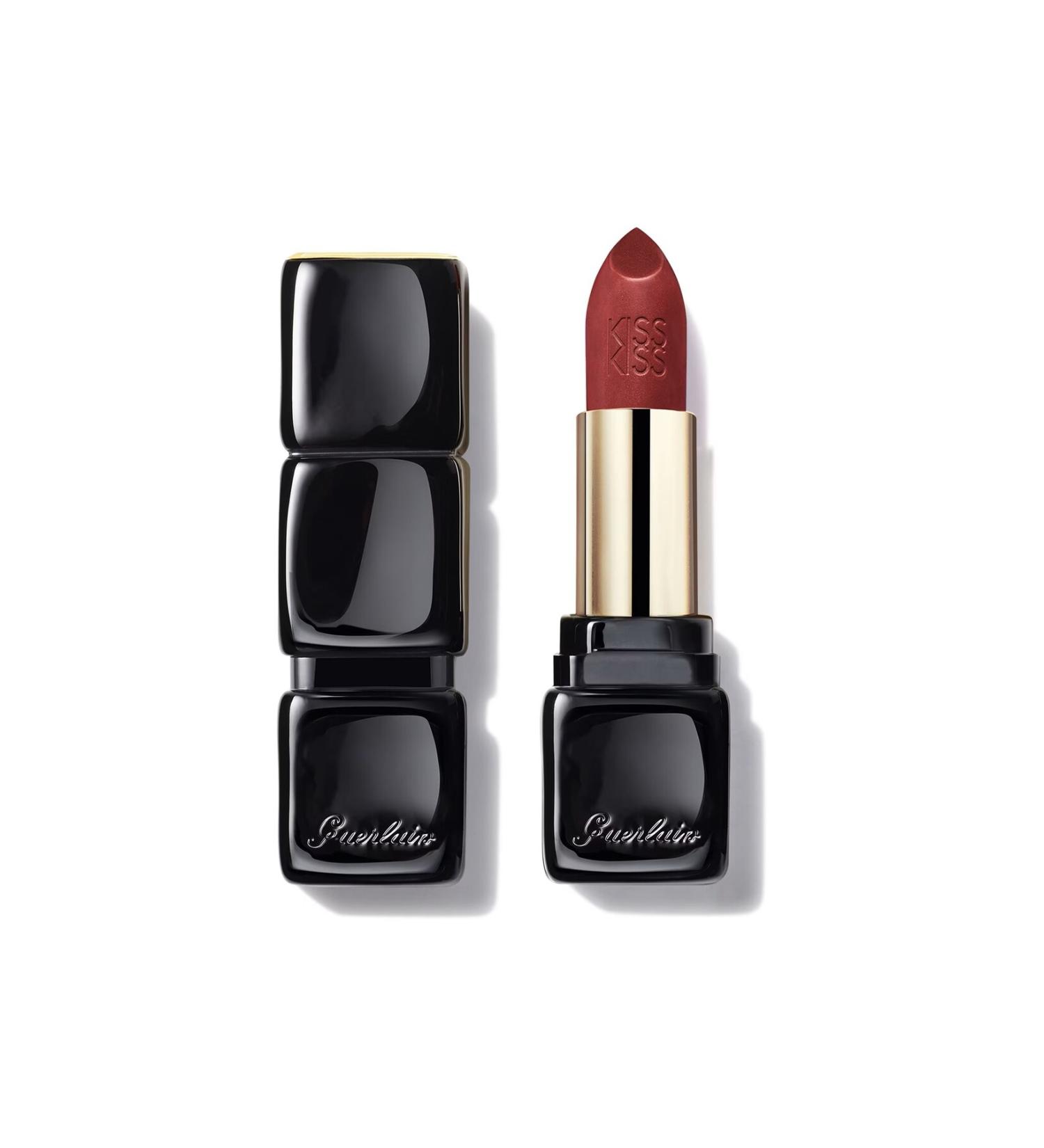 Guerlain KissKiss - Scented Lipstick Blended with Vanilla Violet and Red Fruit Sparkle