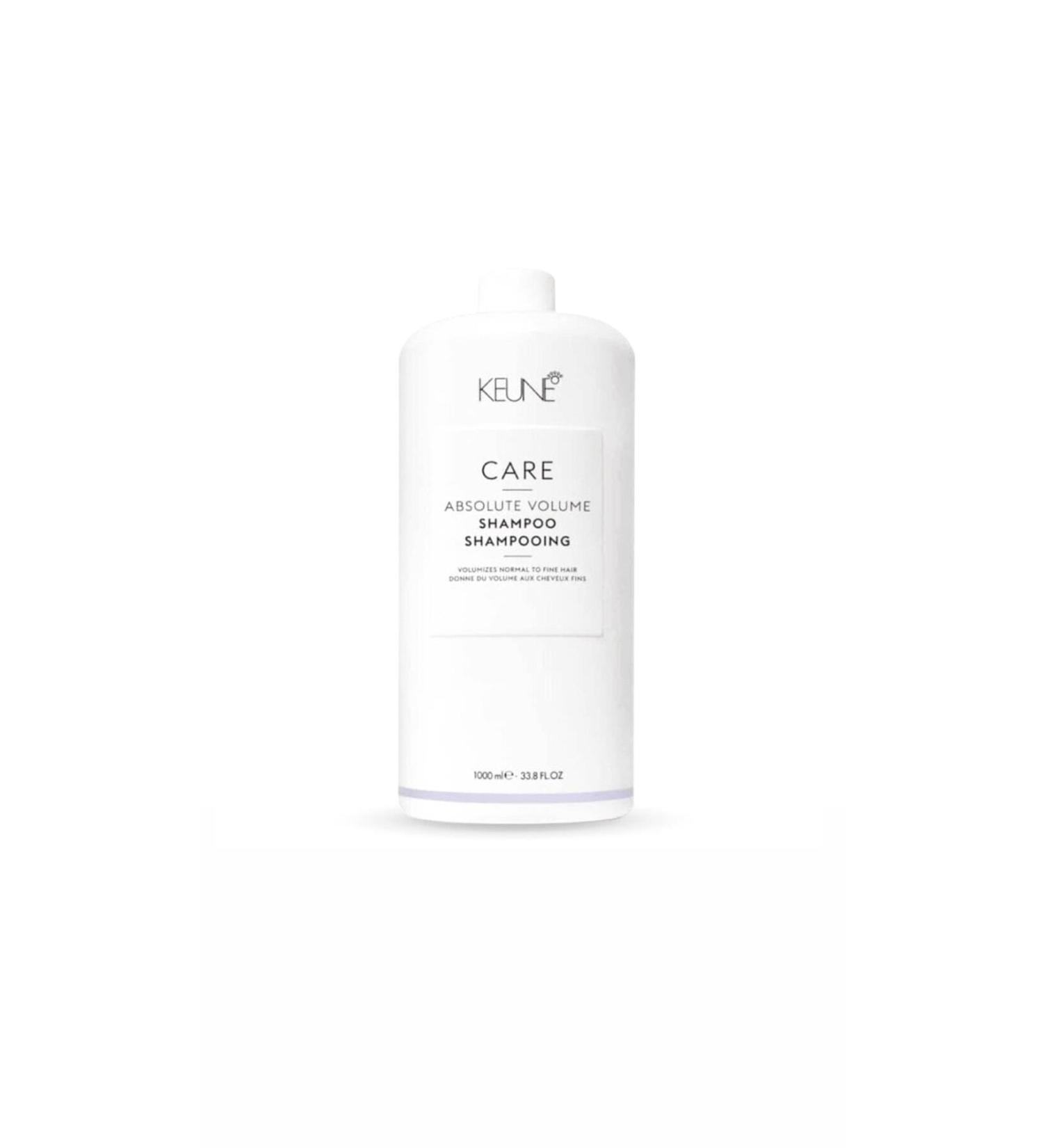Keune Care Absolute Volume Shampoo Volume and Volume Giving Vegan Shampoo 1000ml#