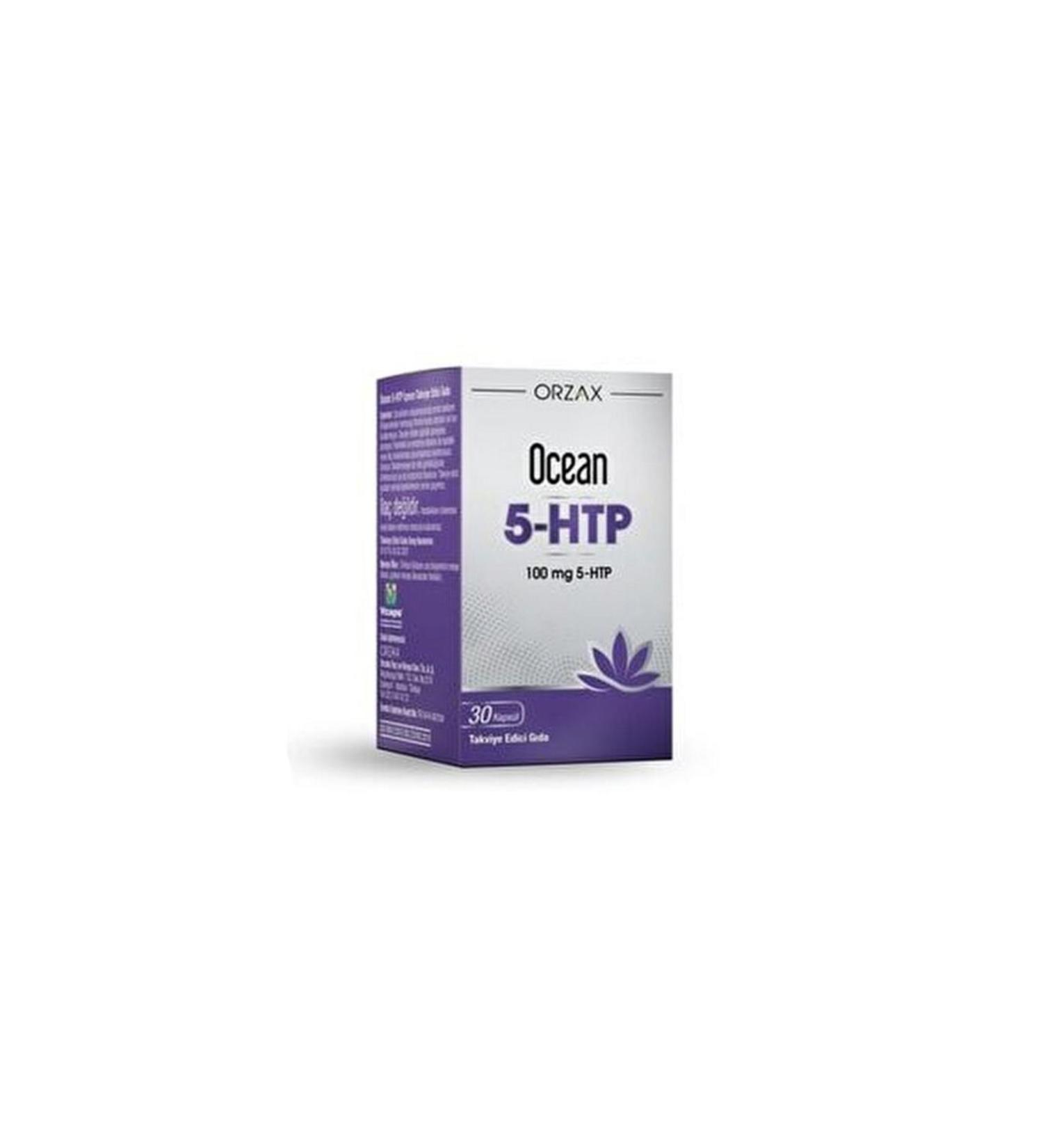 Ocean 5-HTP 100 mg 30 Capsules Food Supplement